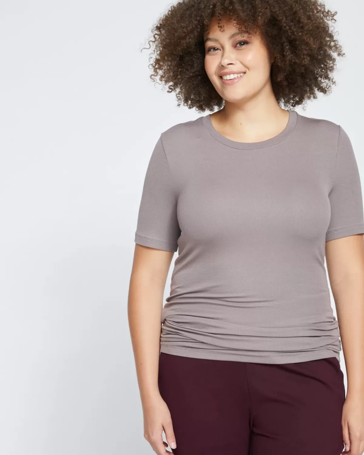 Foundation Short Sleeve Crew Neck Tee>Universal Standard Best Sale