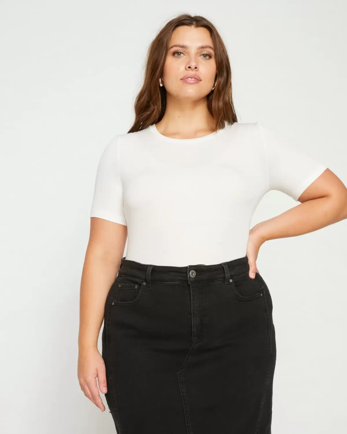 Foundation Short Sleeve Crew Neck Tee>Universal Standard Online