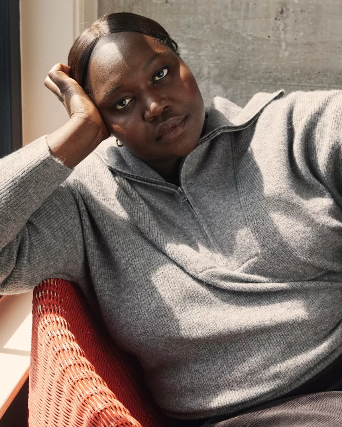 Half Zip Eco Blanket Sweater>Universal Standard Store