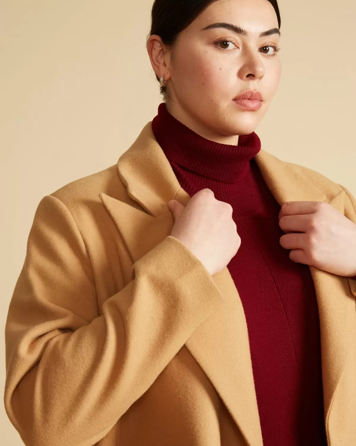 Harlow Classic Wool Coat>Universal Standard Cheap