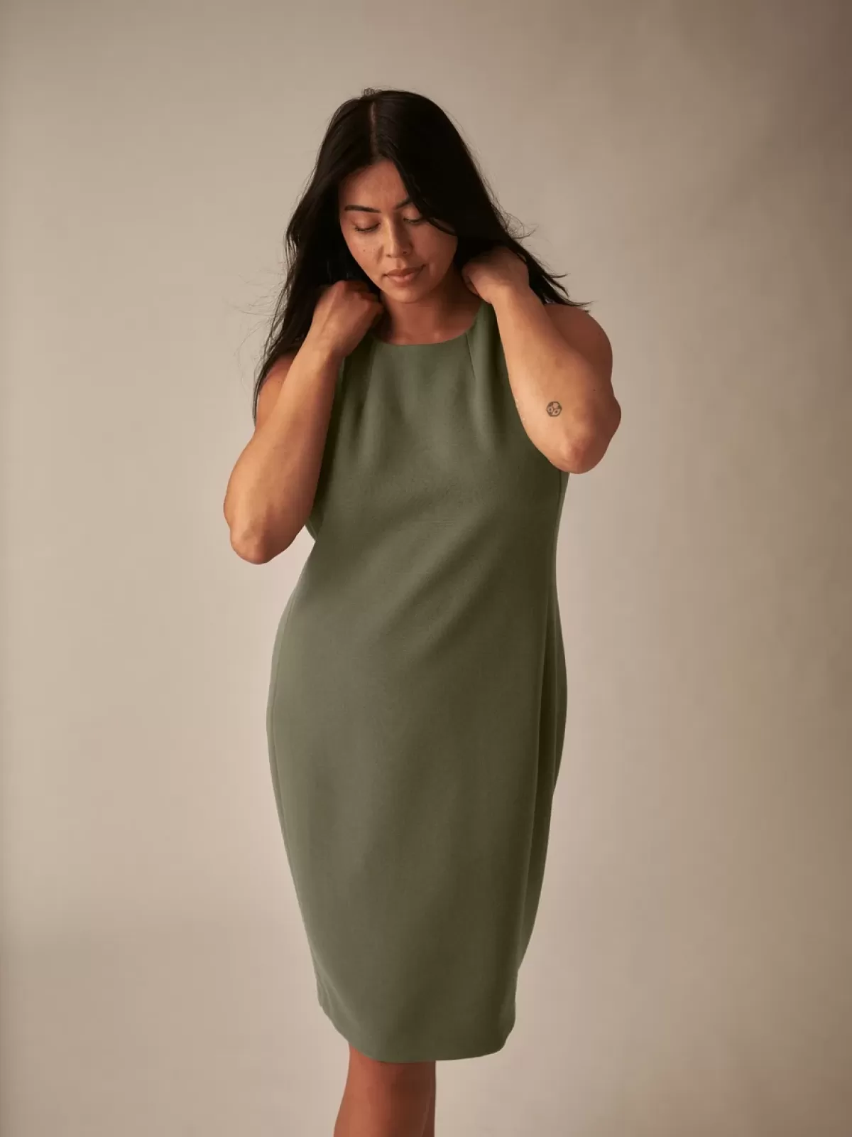 Henning X US Carlisle Crepe Dress>Universal Standard Discount