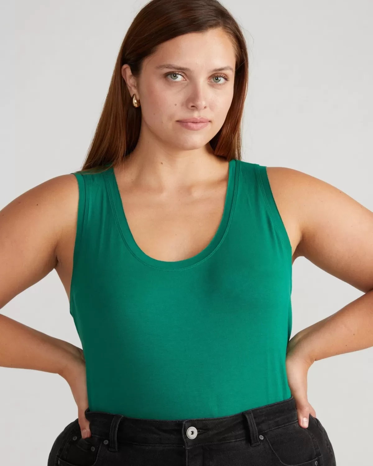 Hudson Liquid Jersey Tank>Universal Standard Shop