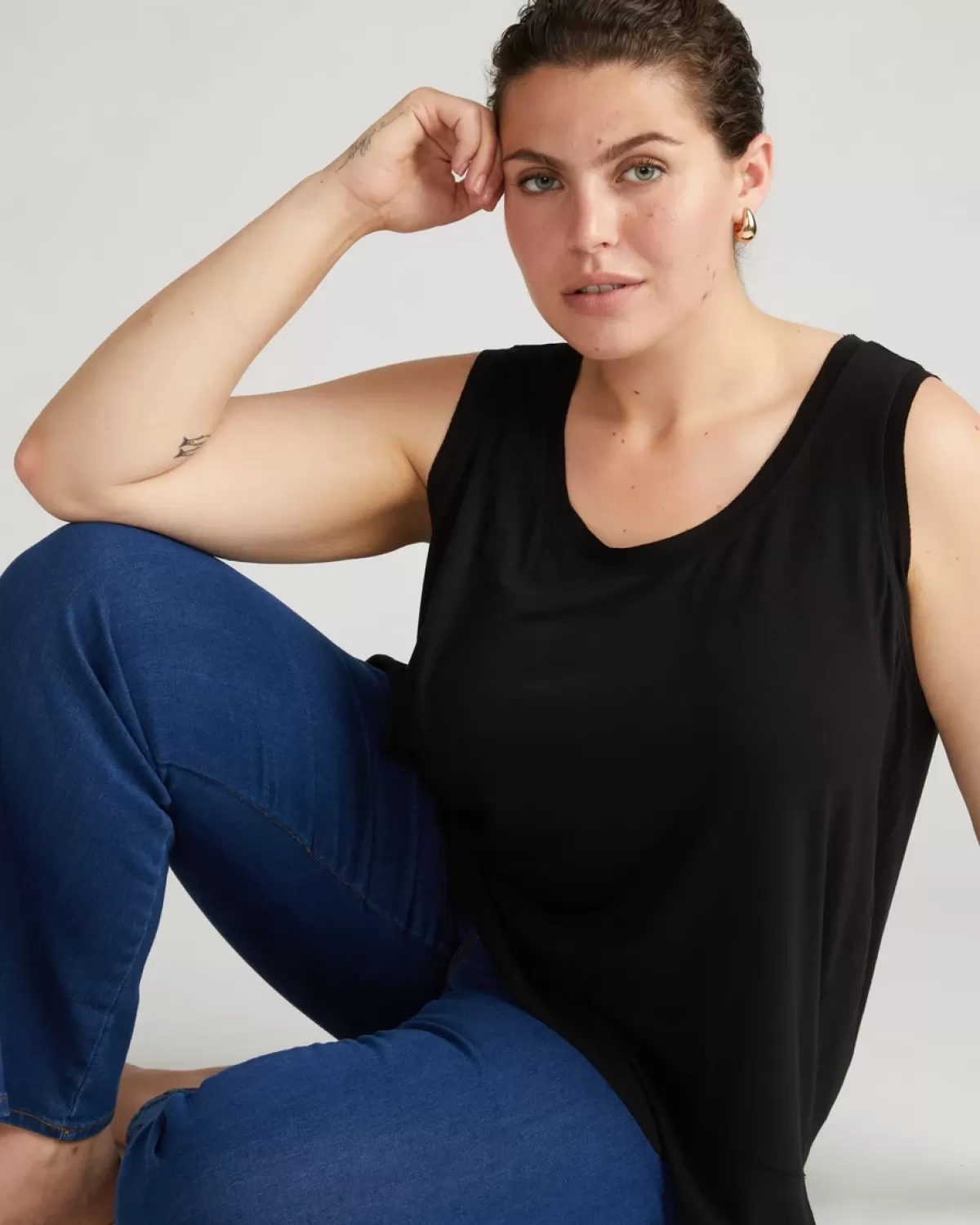 Hudson Liquid Jersey Tank>Universal Standard Cheap