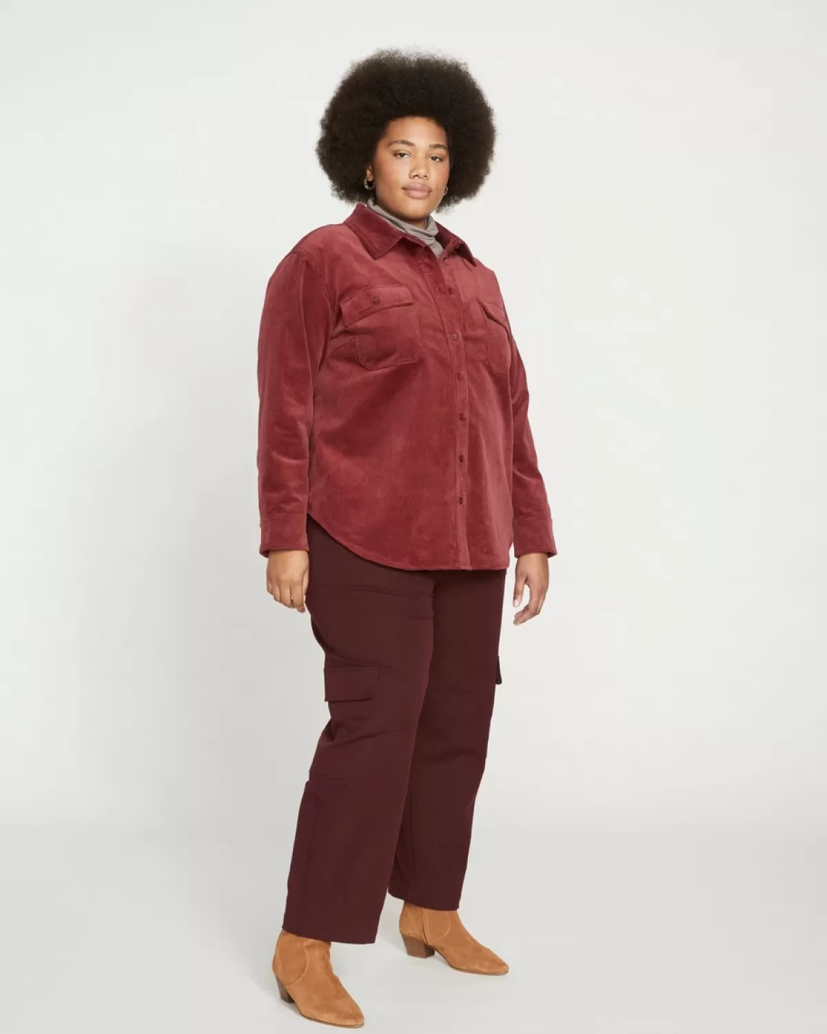 Karlee Stretch Cotton Twill Cargo Pants>Universal Standard Flash Sale