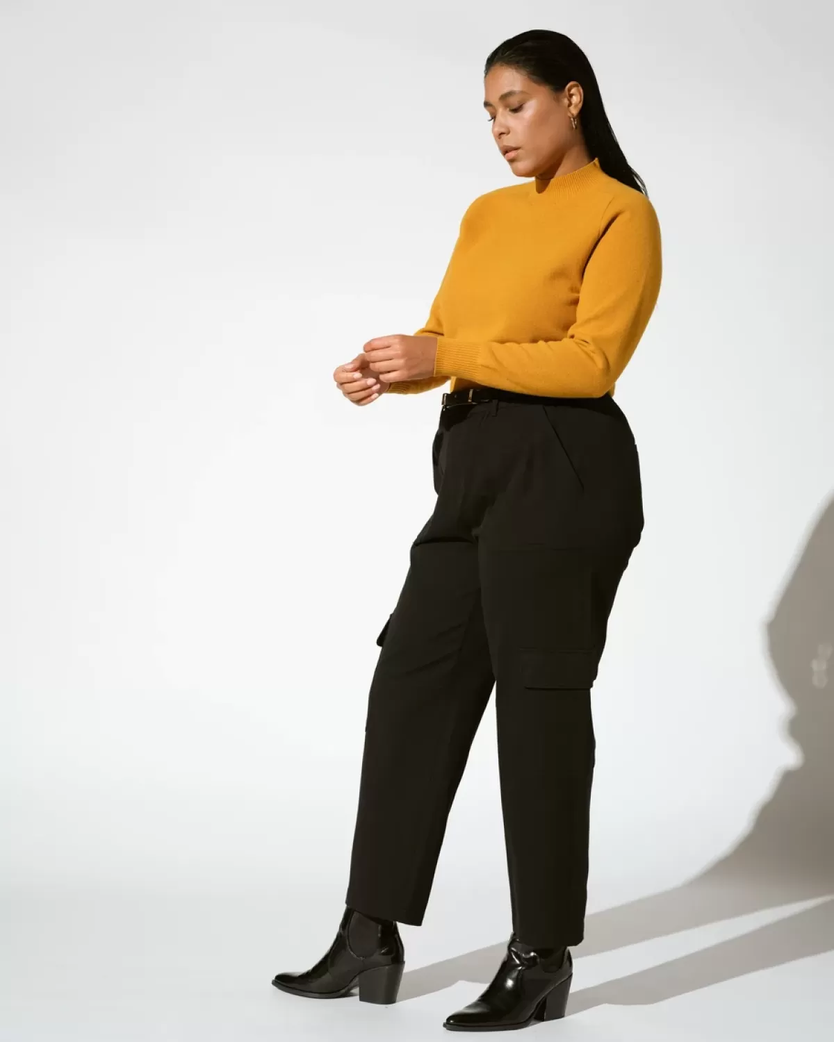 Karlee Stretch Cotton Twill Cargo Pants>Universal Standard Cheap