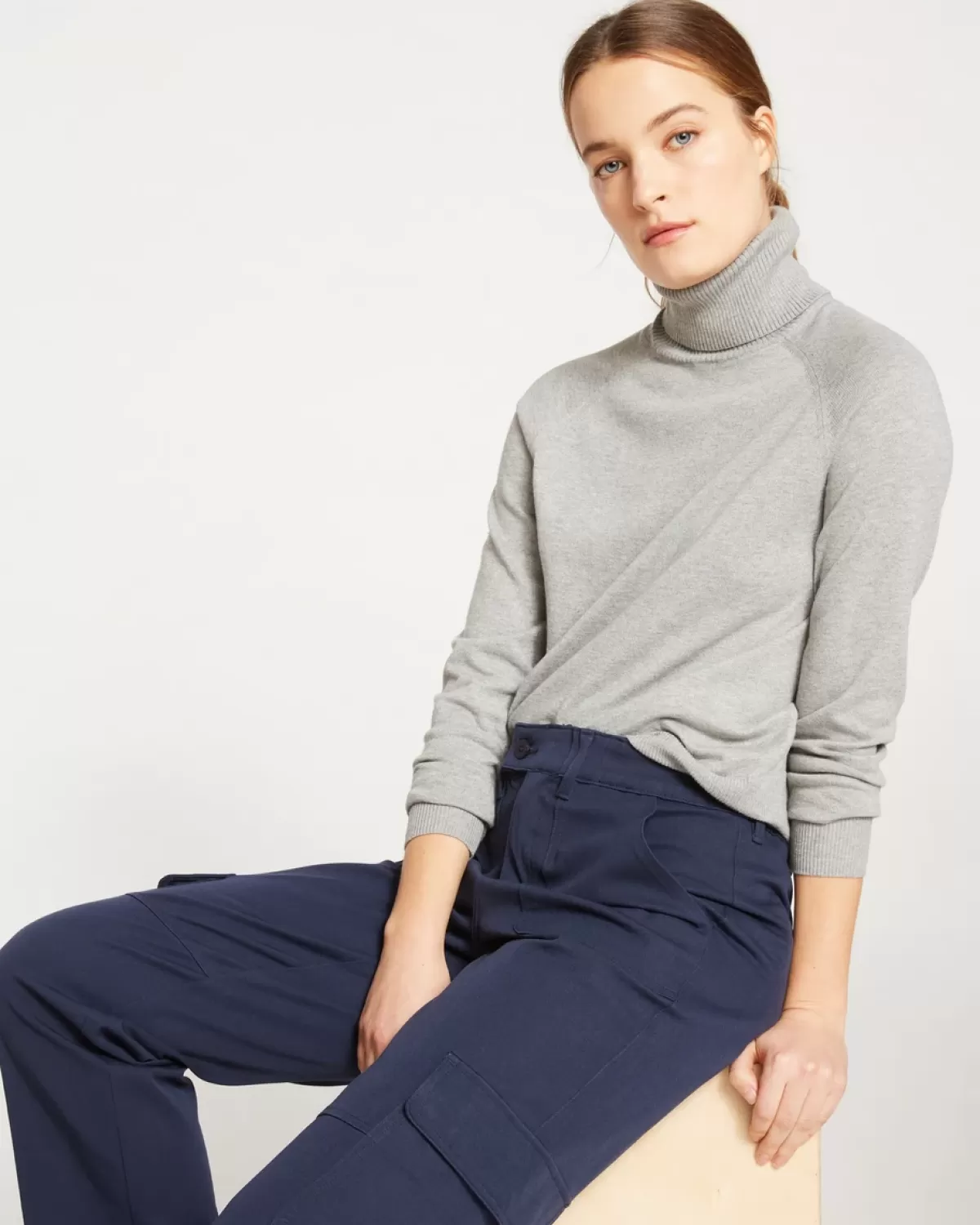 Karlee Stretch Cotton Twill Cargo Pants>Universal Standard Cheap