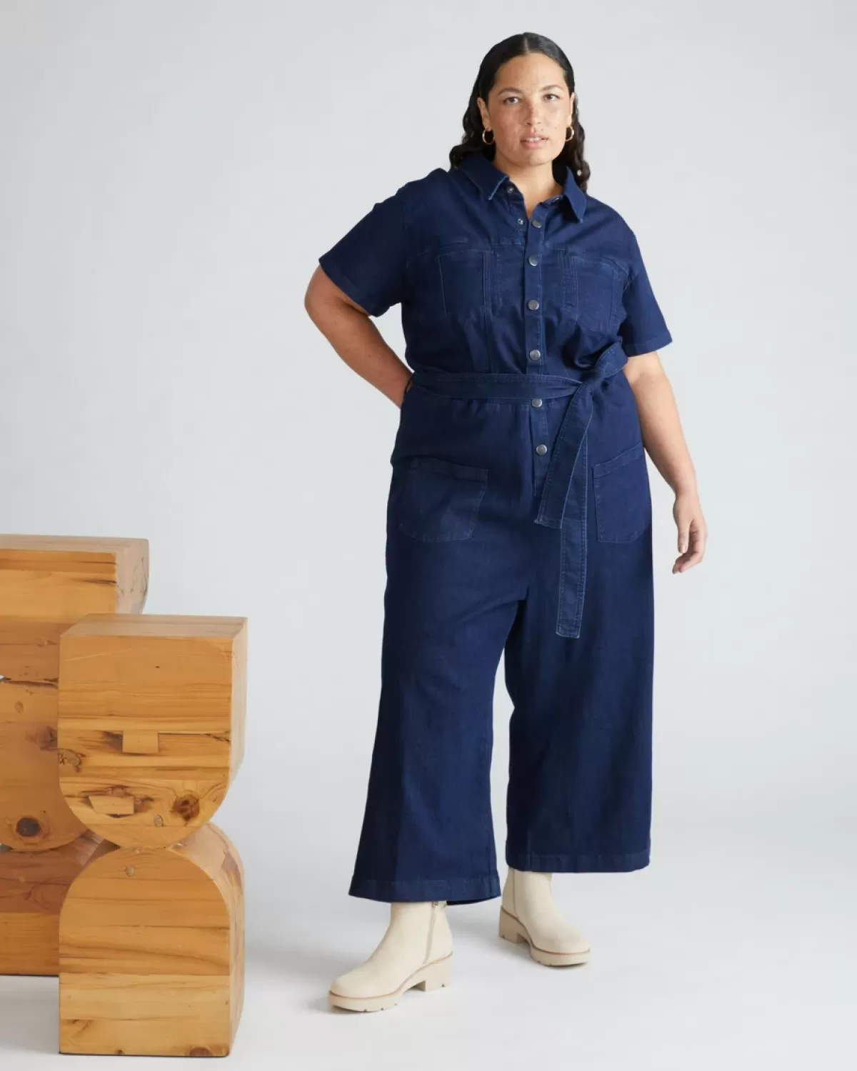 Kate Denim Jumpsuit>Universal Standard Cheap