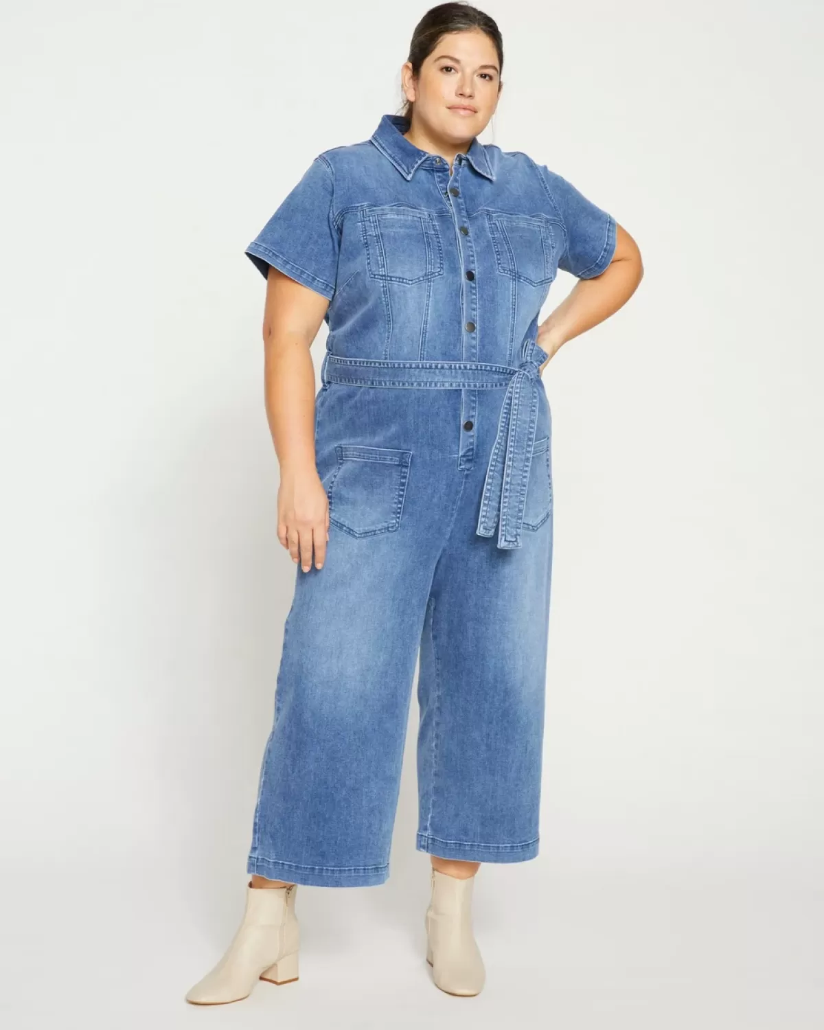 Kate Denim Jumpsuit>Universal Standard Shop
