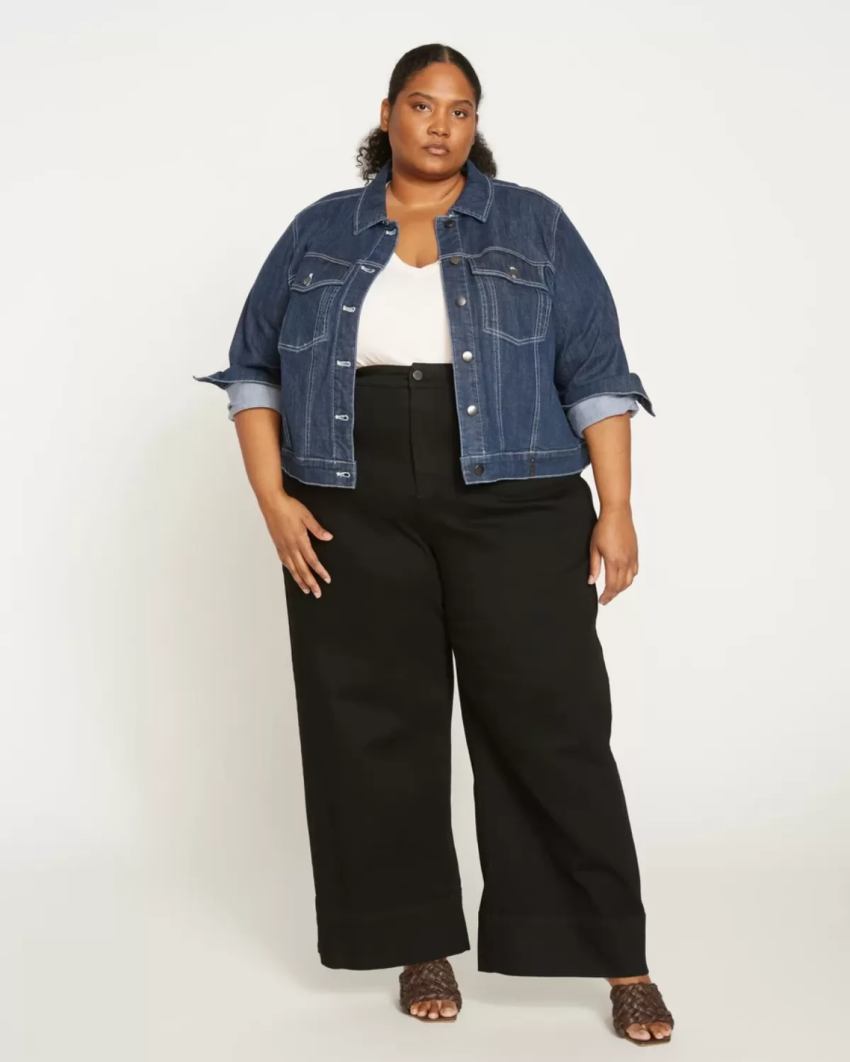 Kelsey Denim Jacket>Universal Standard Flash Sale
