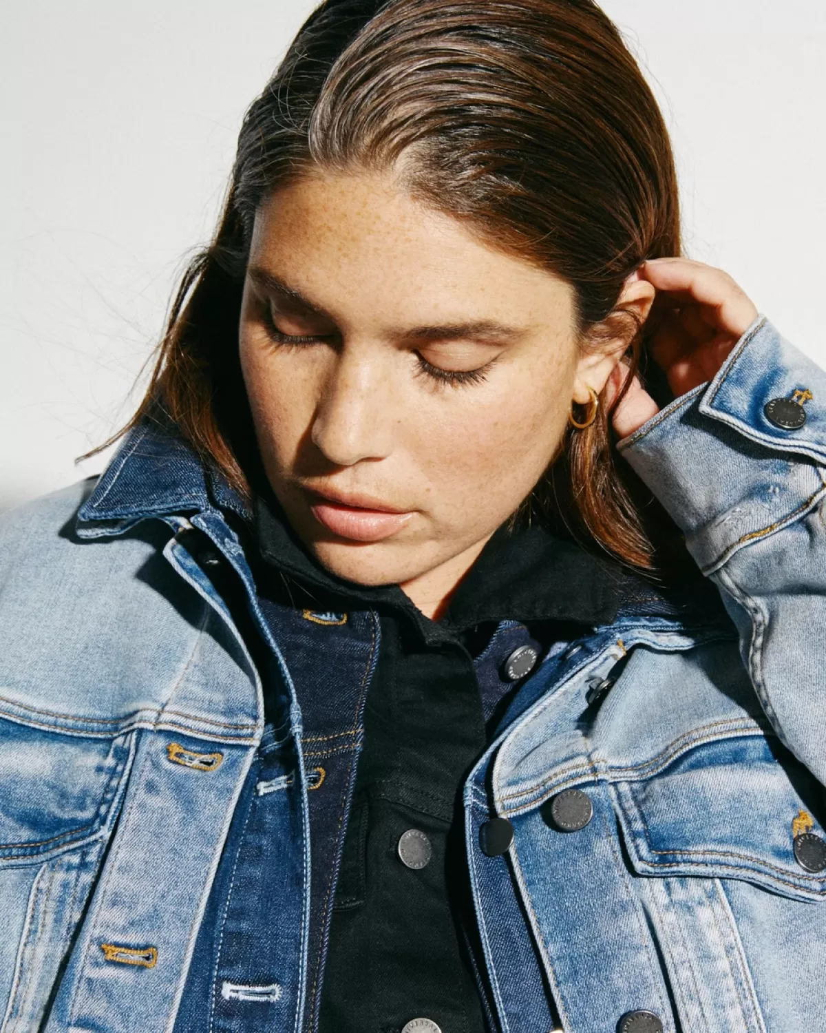 Kelsey Denim Jacket>Universal Standard New
