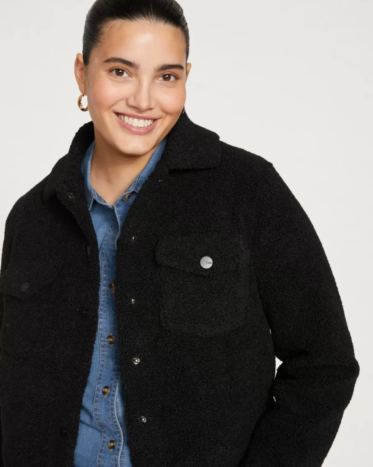 Kelsey Teddy Jacket>Universal Standard Cheap