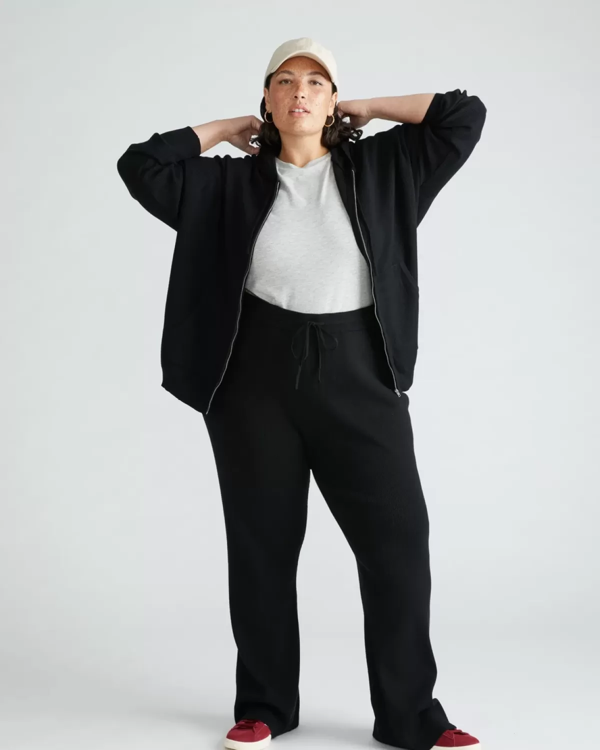 Knitted Mila Zip Hoodie>Universal Standard Sale
