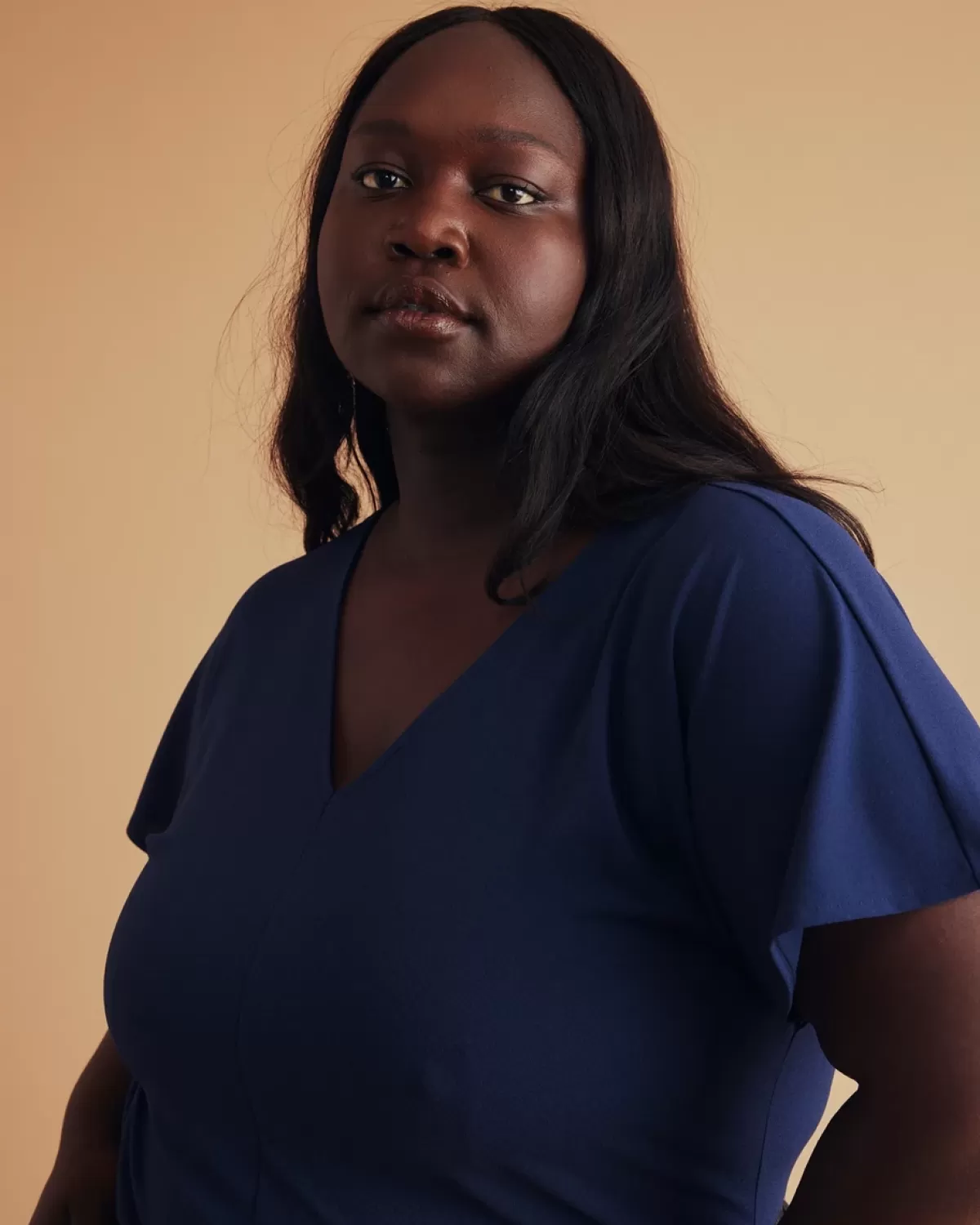 Lansbury Crepe Jersey Blouse>Universal Standard Best