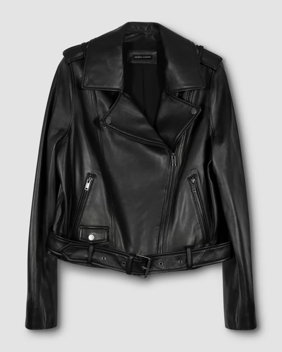 Leeron Leather Moto Jacket>Universal Standard Sale