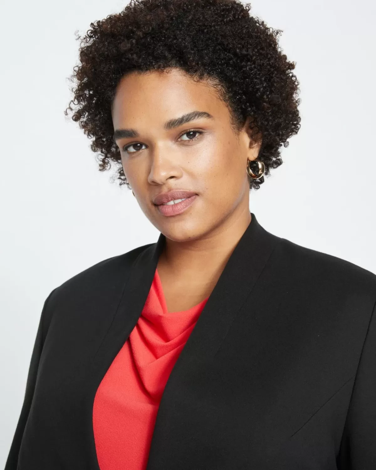 Lennox Collarless Ponte Blazer>Universal Standard Flash Sale