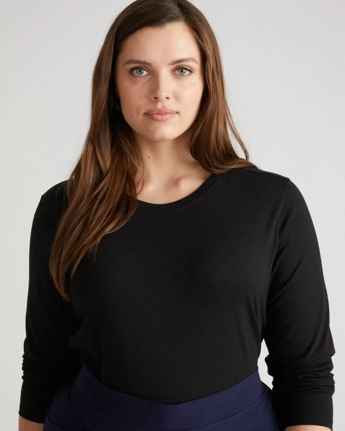 Light-As-Air Long Sleeve Crew Neck Tee>Universal Standard Cheap