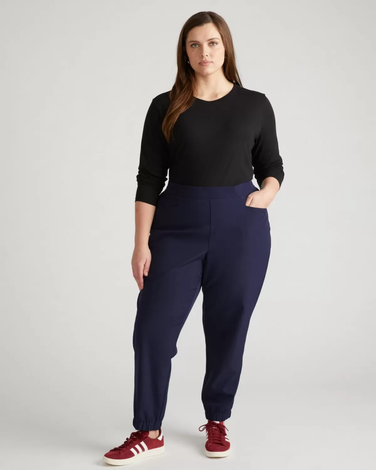 Light-As-Air Long Sleeve Crew Neck Tee>Universal Standard Cheap