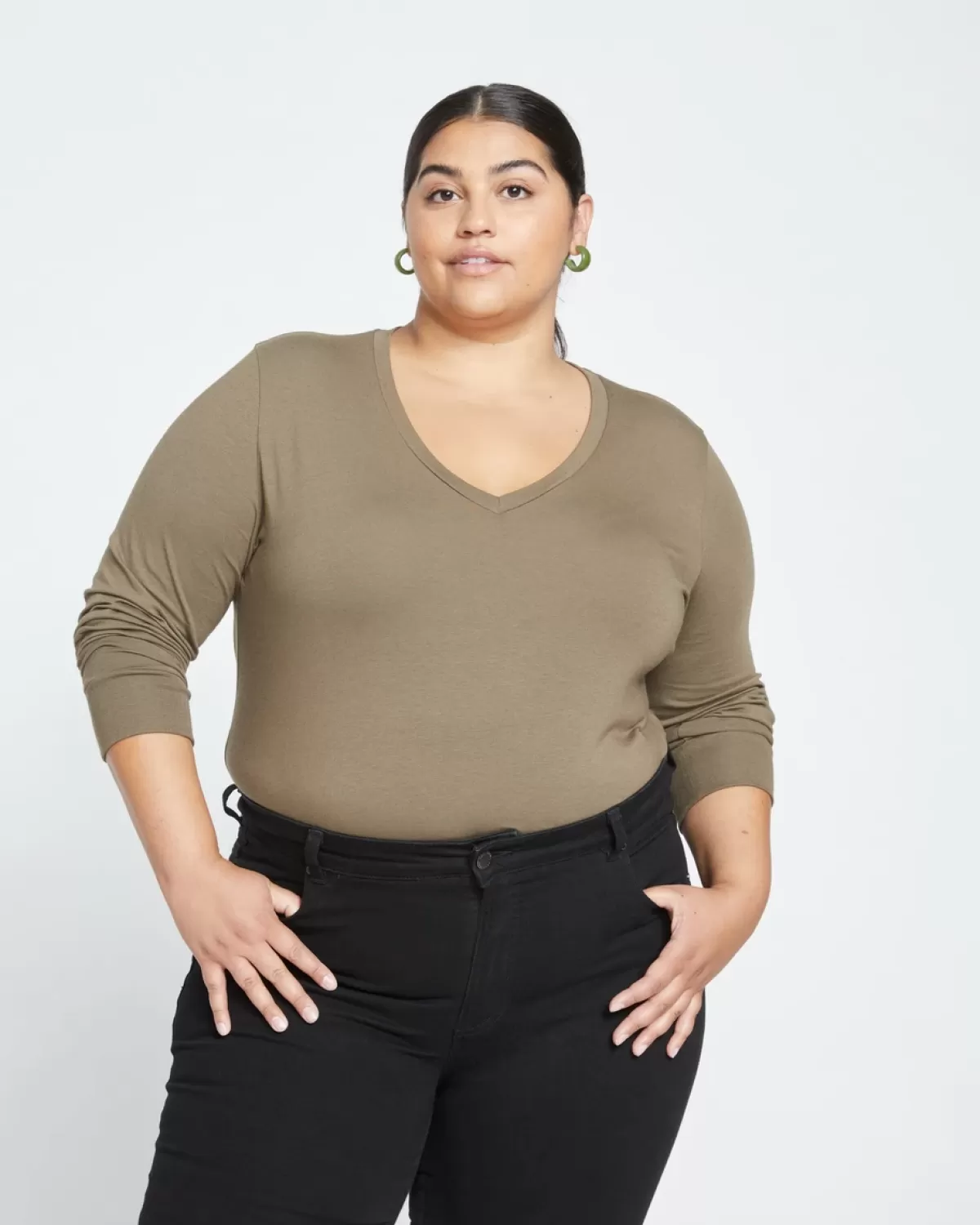 Long Sleeve V Rex>Universal Standard Discount
