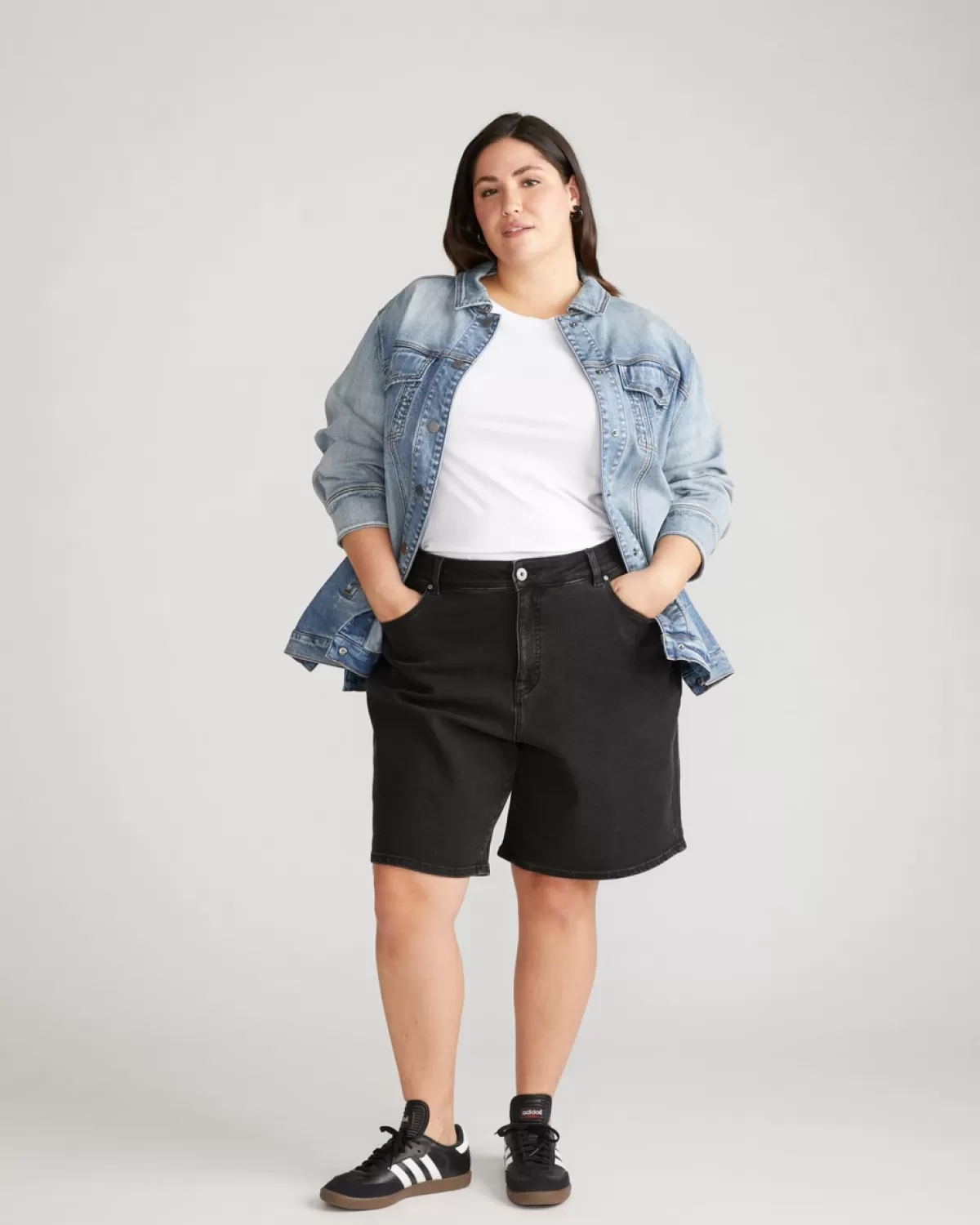 Lou Loose Fit Denim Shorts>Universal Standard Flash Sale
