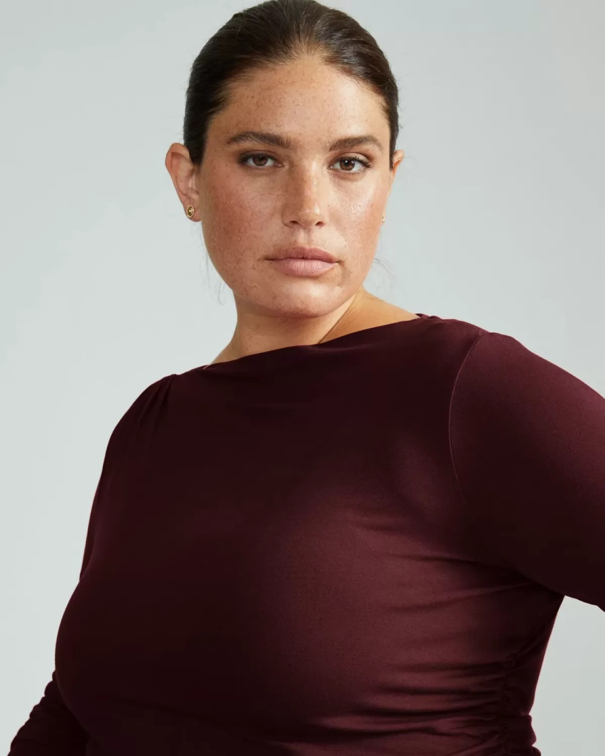 Louise Long Sleeve Liquid Jersey Top>Universal Standard Flash Sale