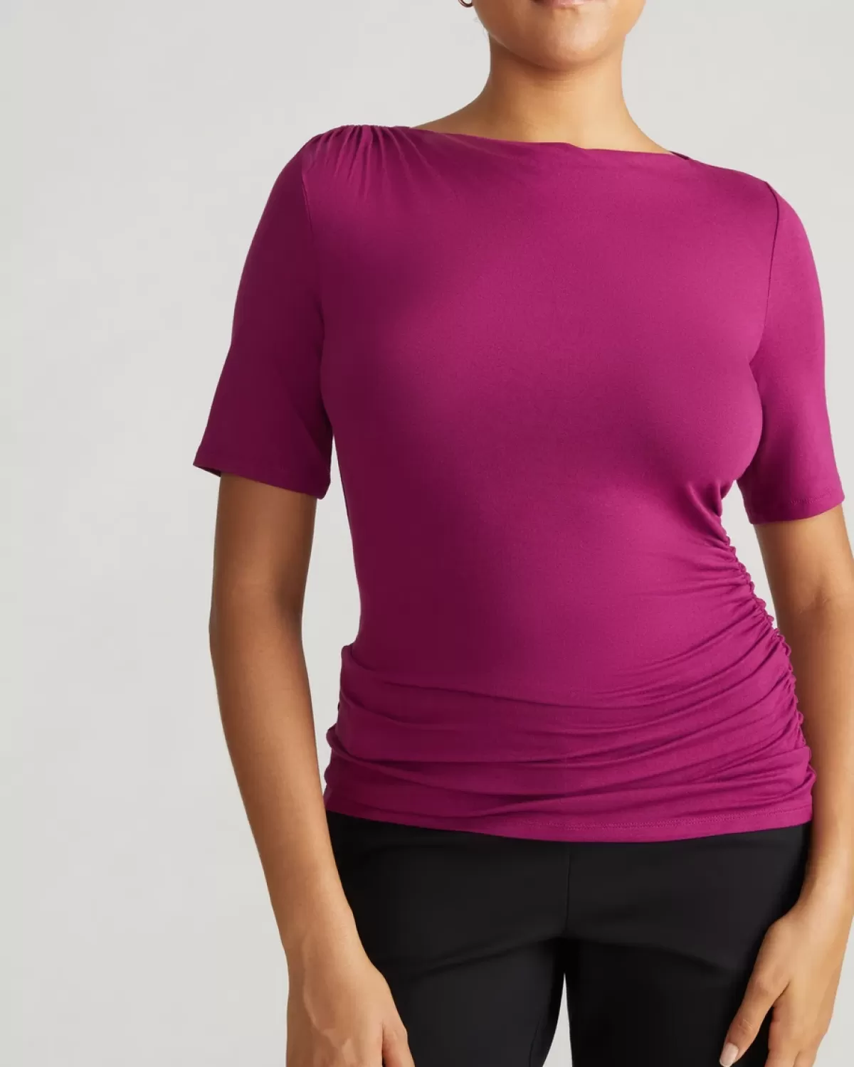 Louise Short Sleeve Liquid Jersey Top>Universal Standard Cheap