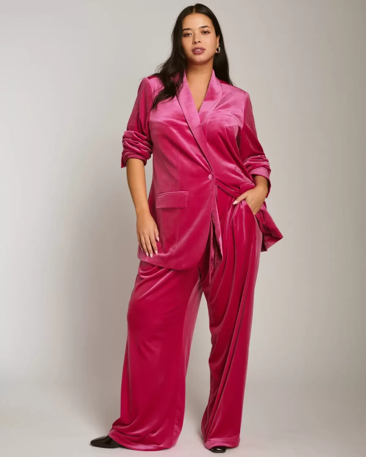 Luxe Belted Velvet Pant>Universal Standard Cheap