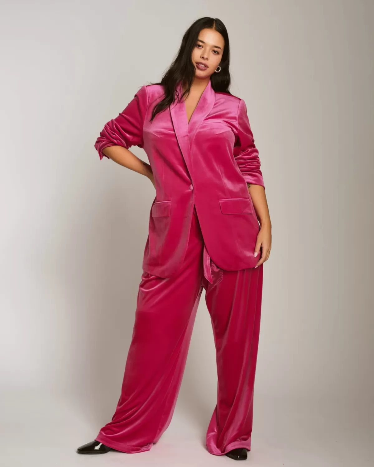 Luxe Belted Velvet Pant>Universal Standard Cheap