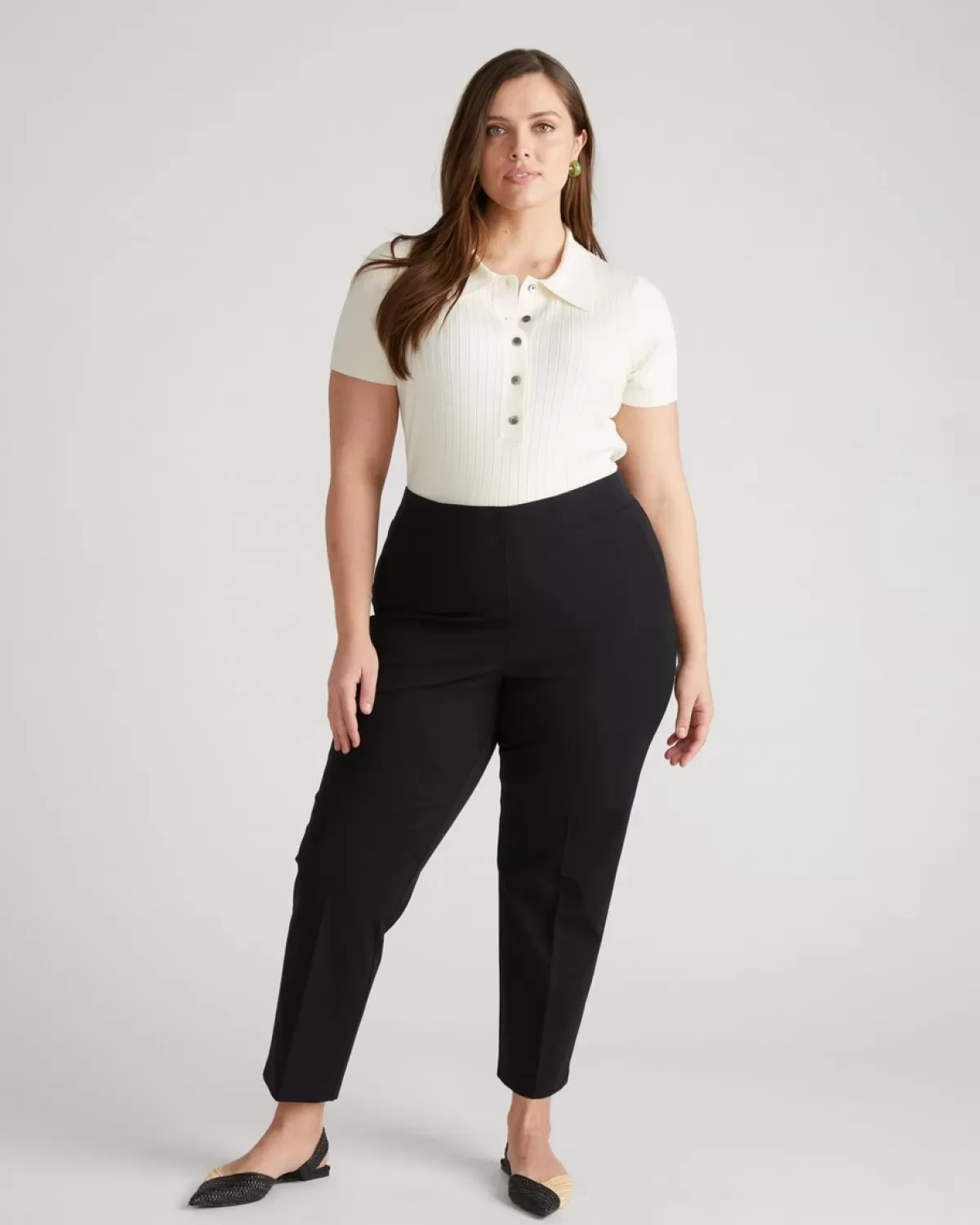Magic Cotton Straight Leg Pants>Universal Standard Shop