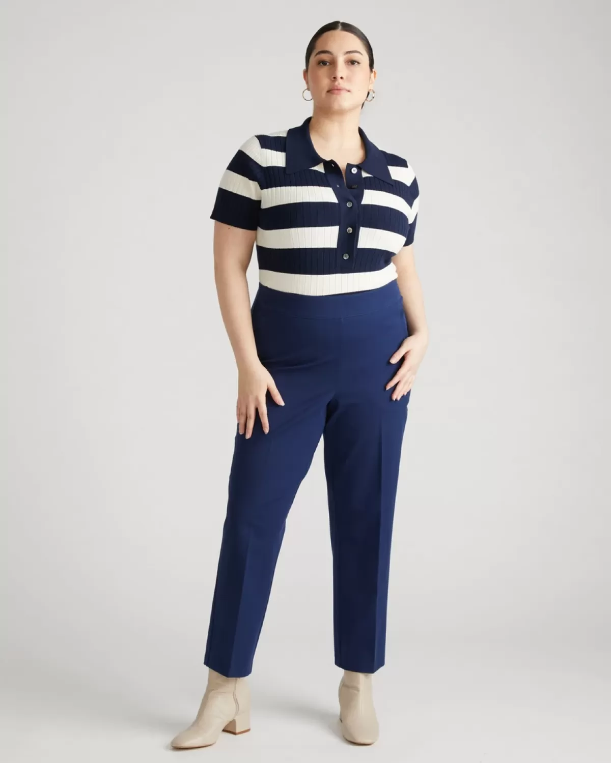 Magic Cotton Straight Leg Pants>Universal Standard Hot