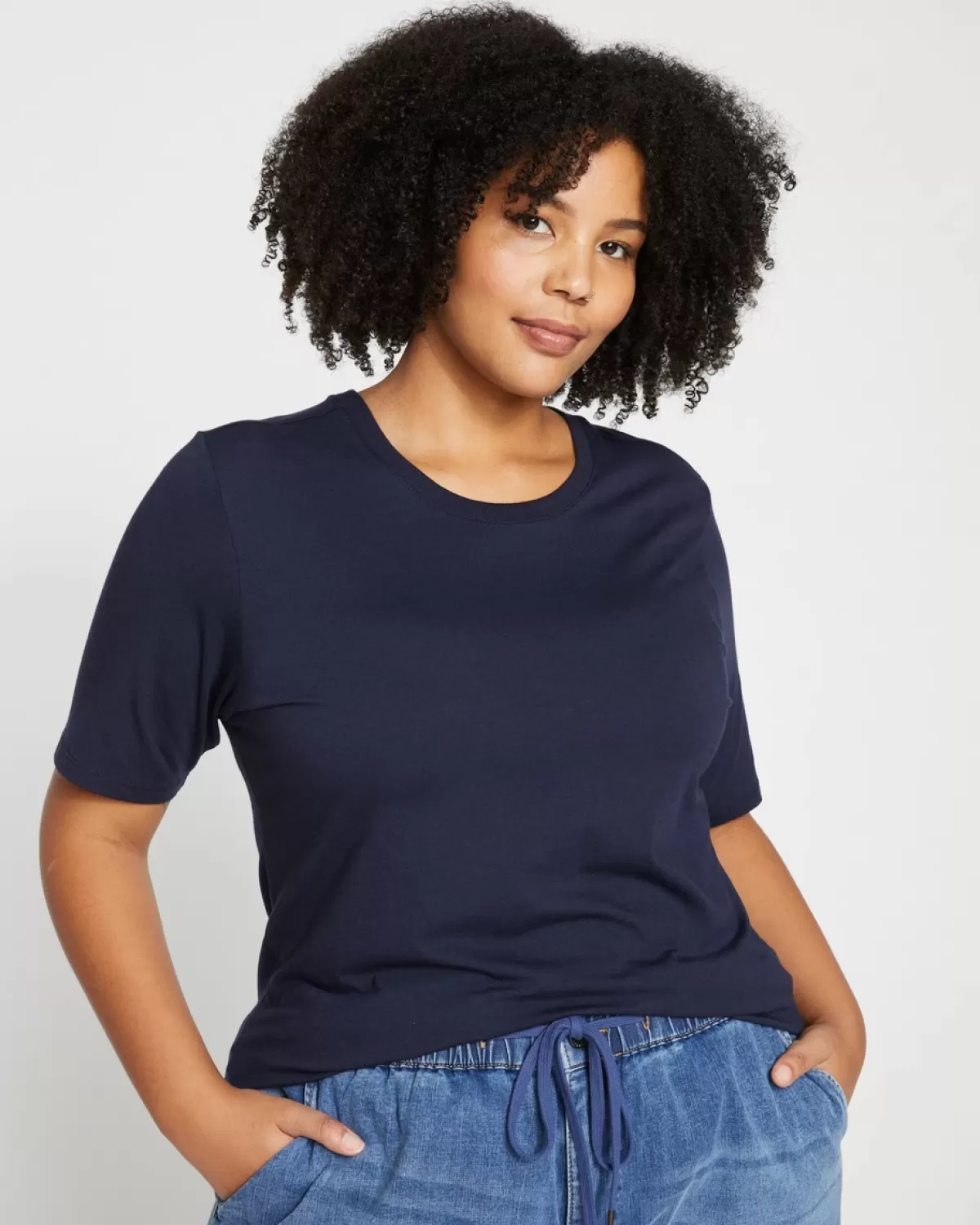 Maia Stovepipe Sleeve Tee>Universal Standard Sale