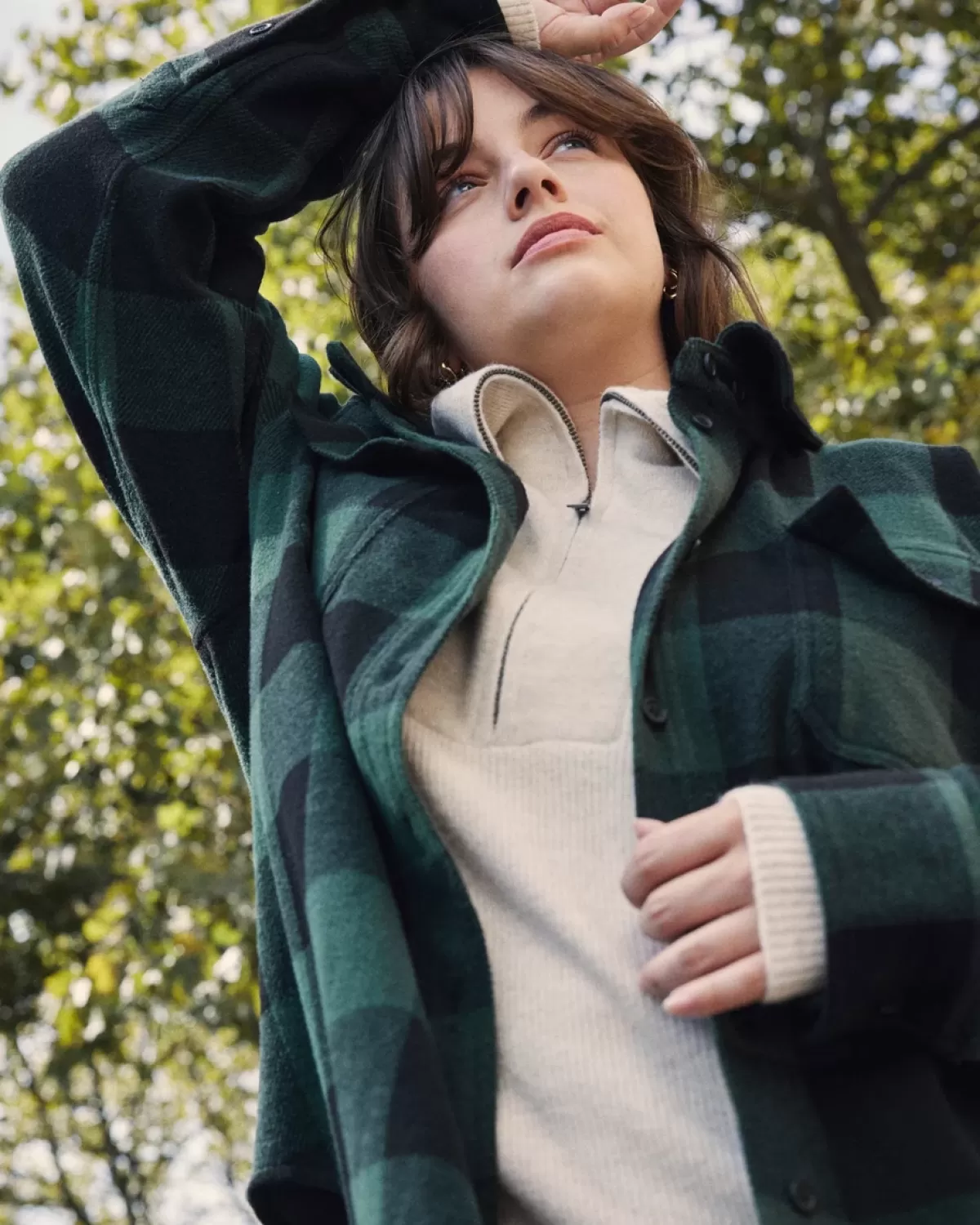 Maine Stretch Flannel Shirt>Universal Standard Fashion