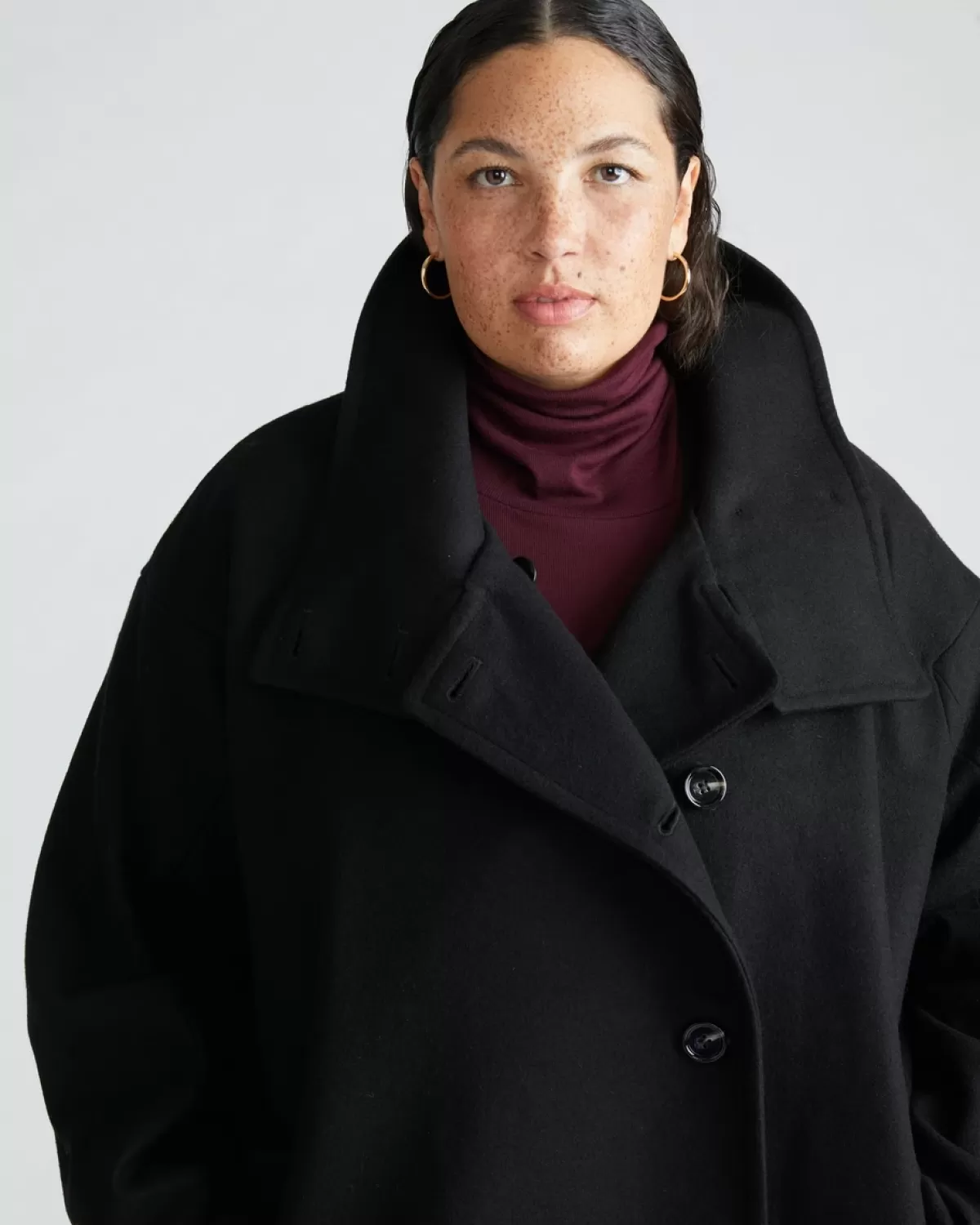 Marlo Cocoon Coat>Universal Standard Sale
