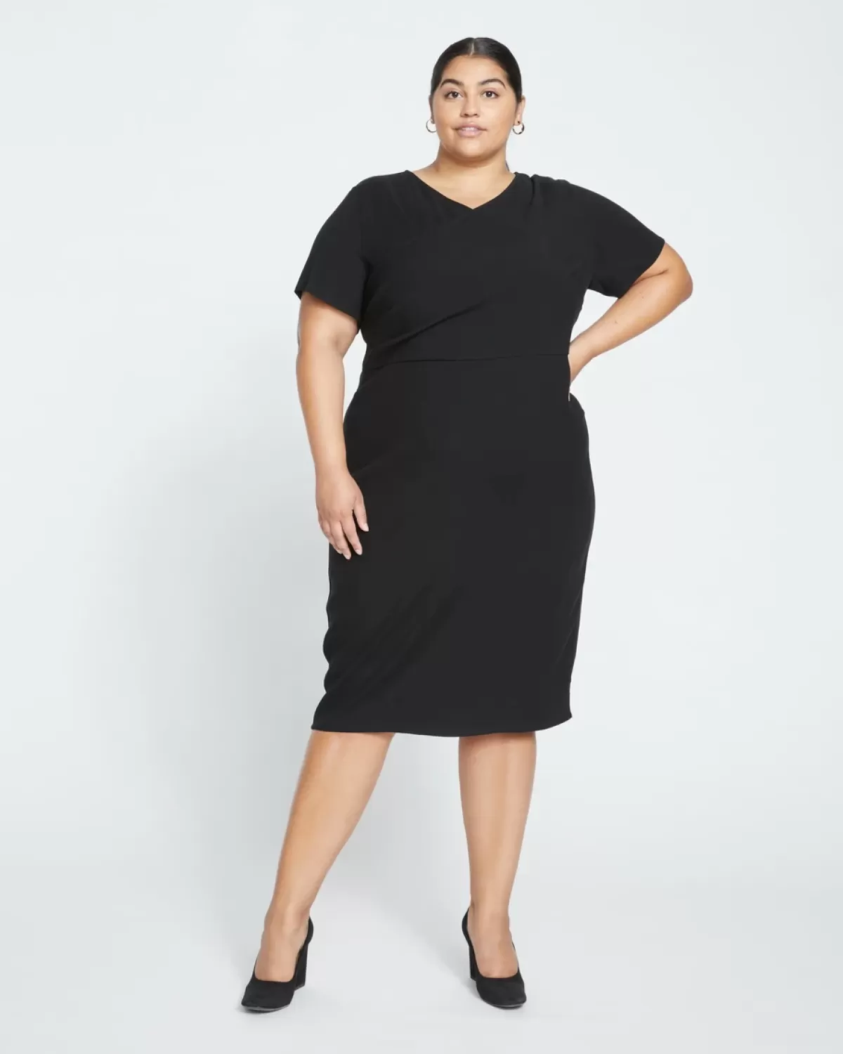 Mary Double Luxe Dress>Universal Standard Shop