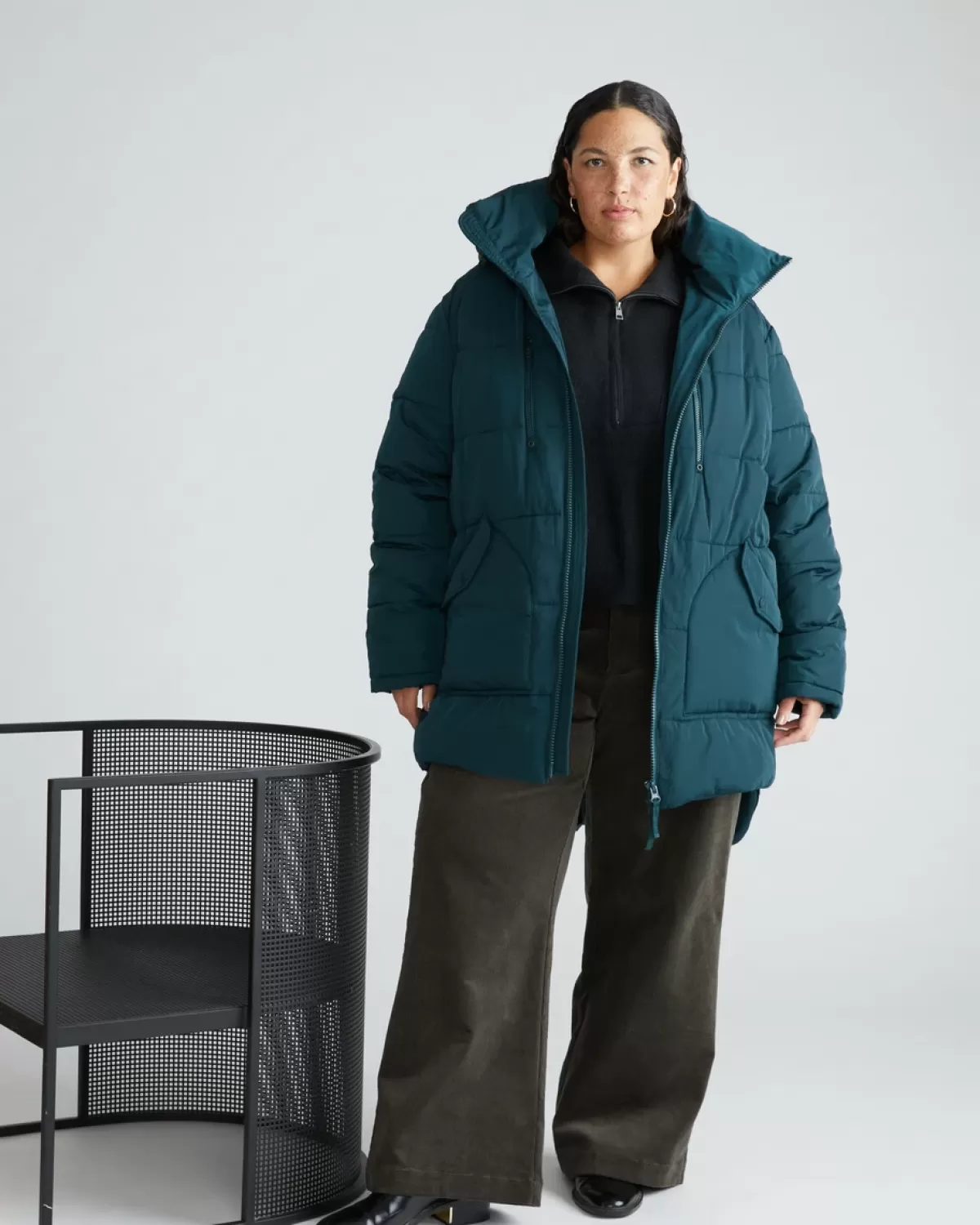 Matterhorn Mid Hooded Puffer>Universal Standard Clearance