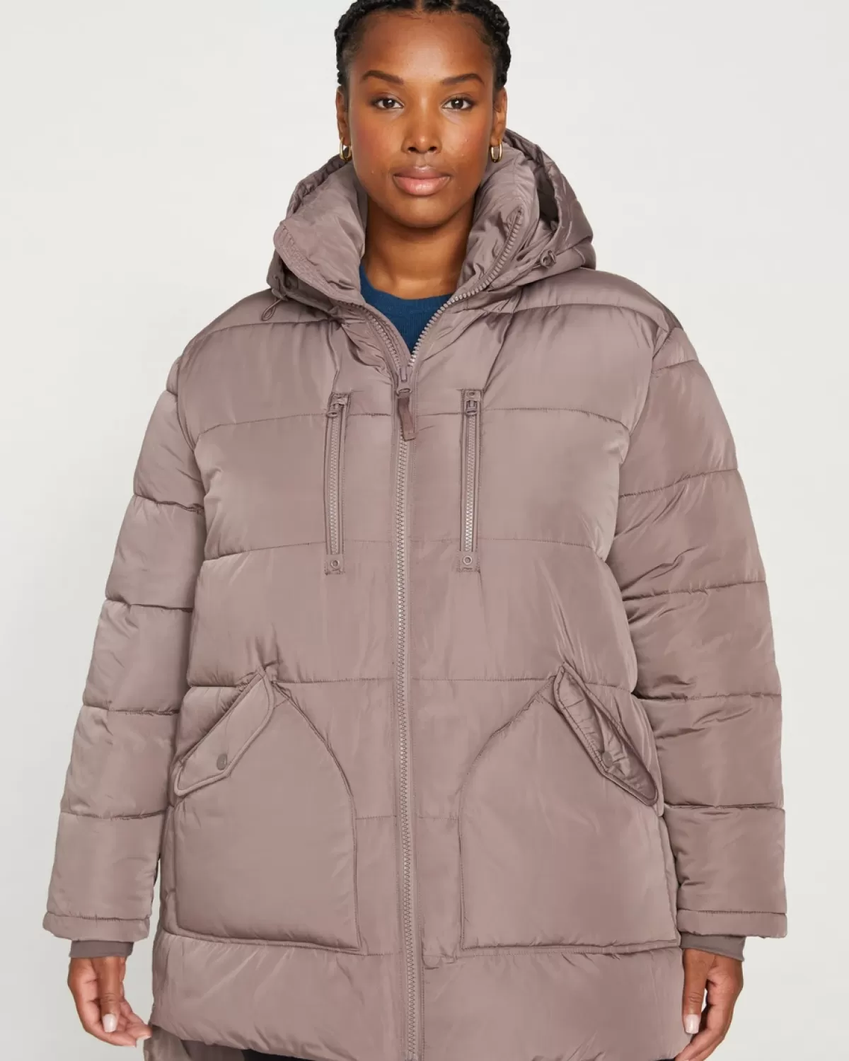 Matterhorn Mid Hooded Puffer>Universal Standard Fashion