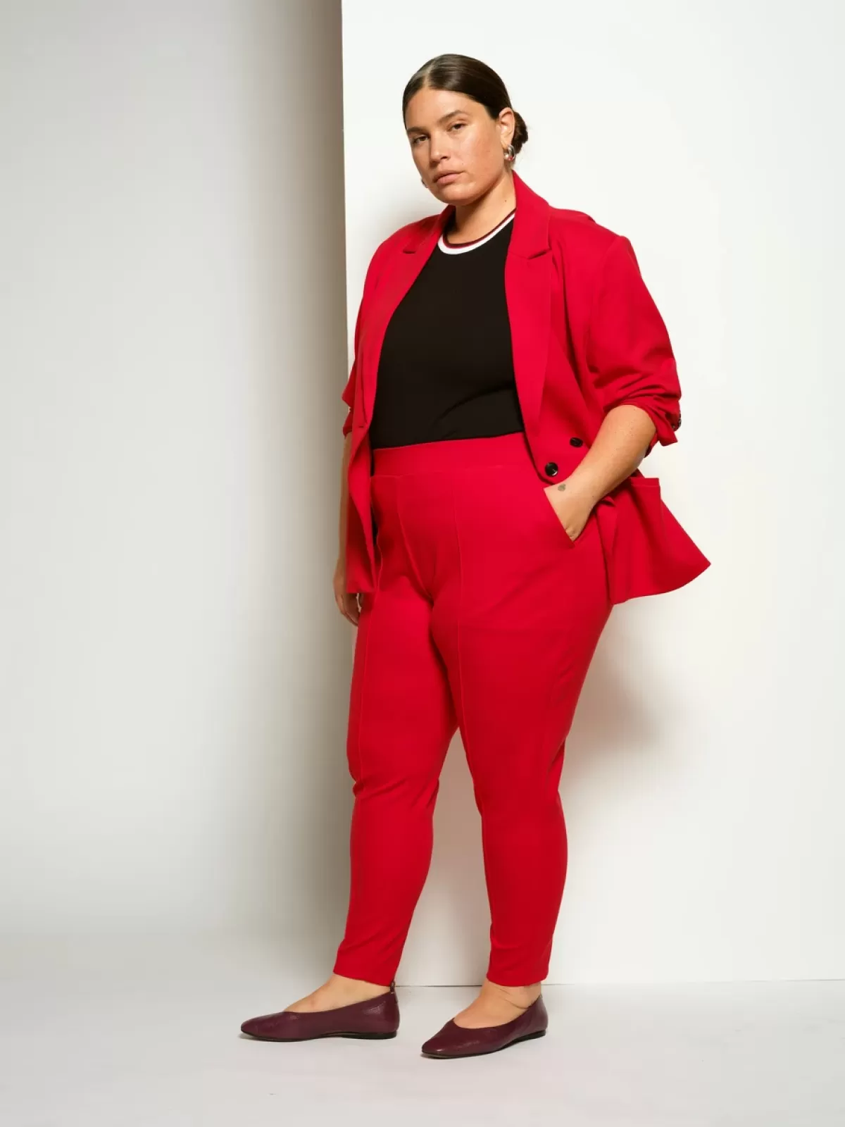 Minimalist Moro Pintuck Pocket Ponte Pants>Universal Standard New