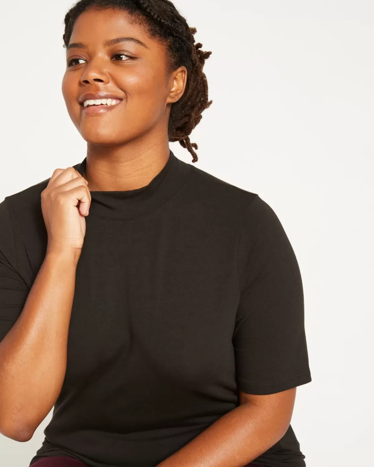 Modern Mock Neck Tee>Universal Standard Clearance
