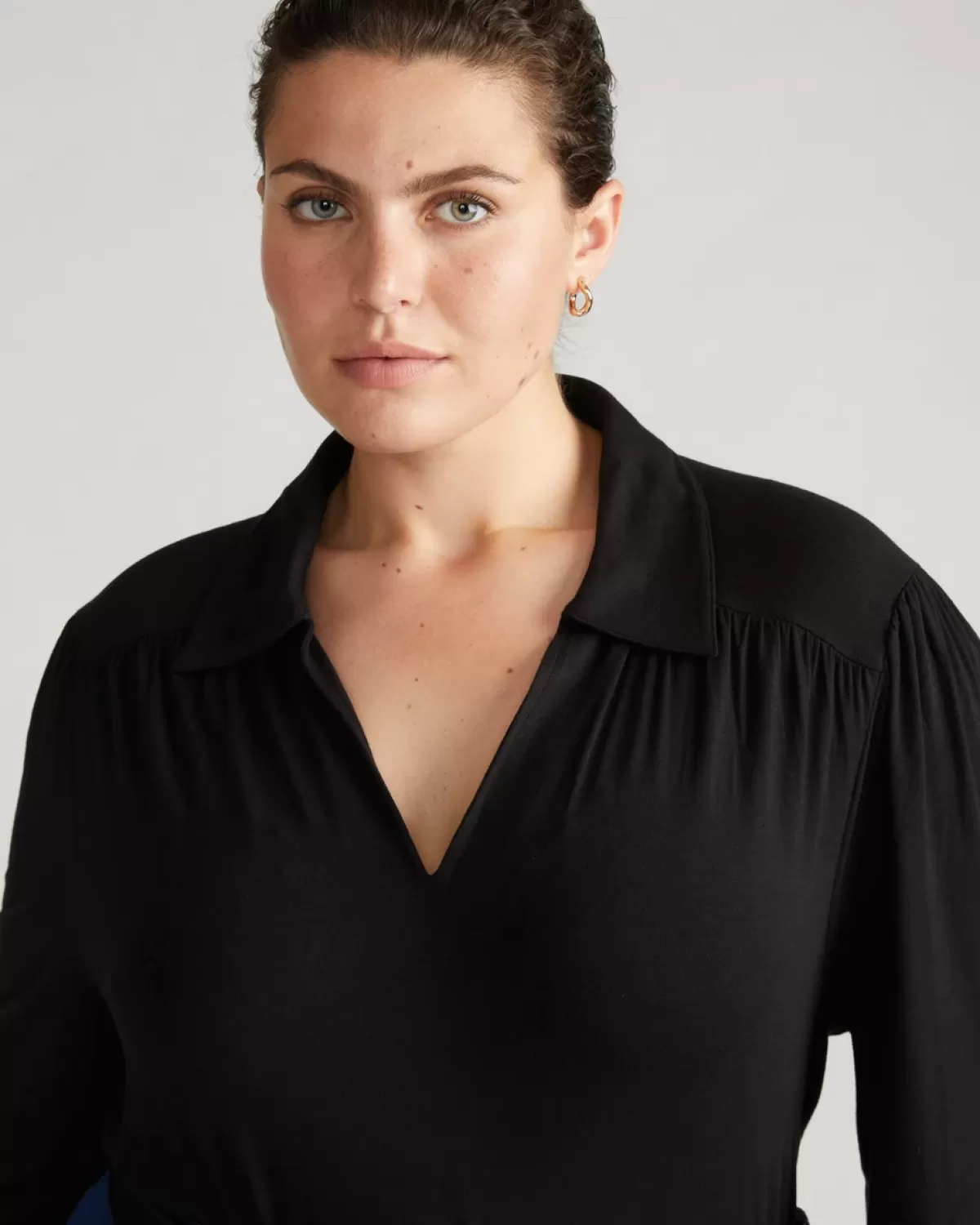 Moore Liquid Jersey Blouse>Universal Standard Flash Sale