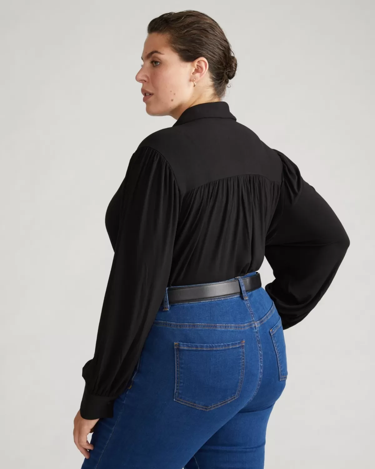 Moore Liquid Jersey Blouse>Universal Standard Flash Sale