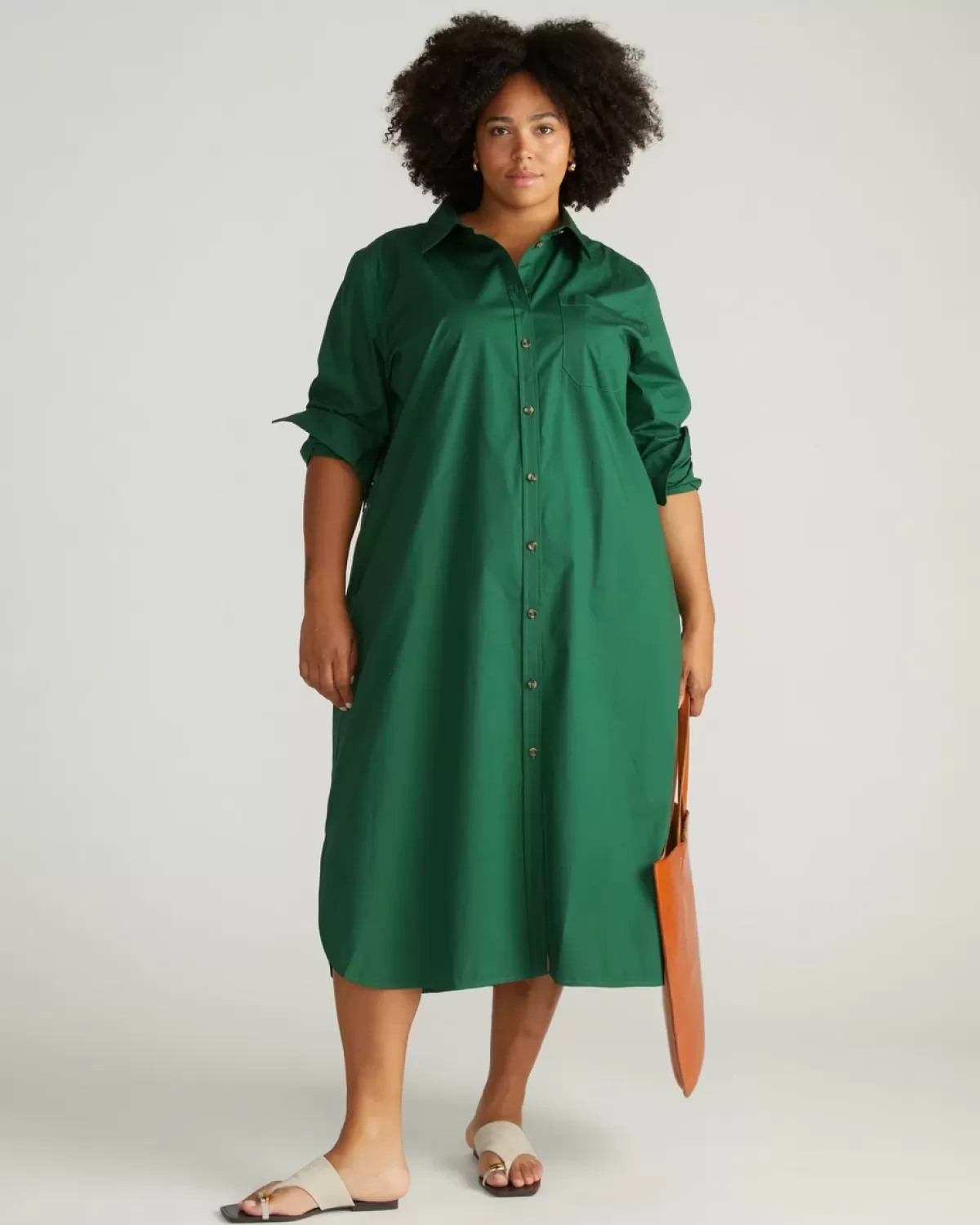 Odeon Stretch Poplin Shirtdress>Universal Standard Best Sale