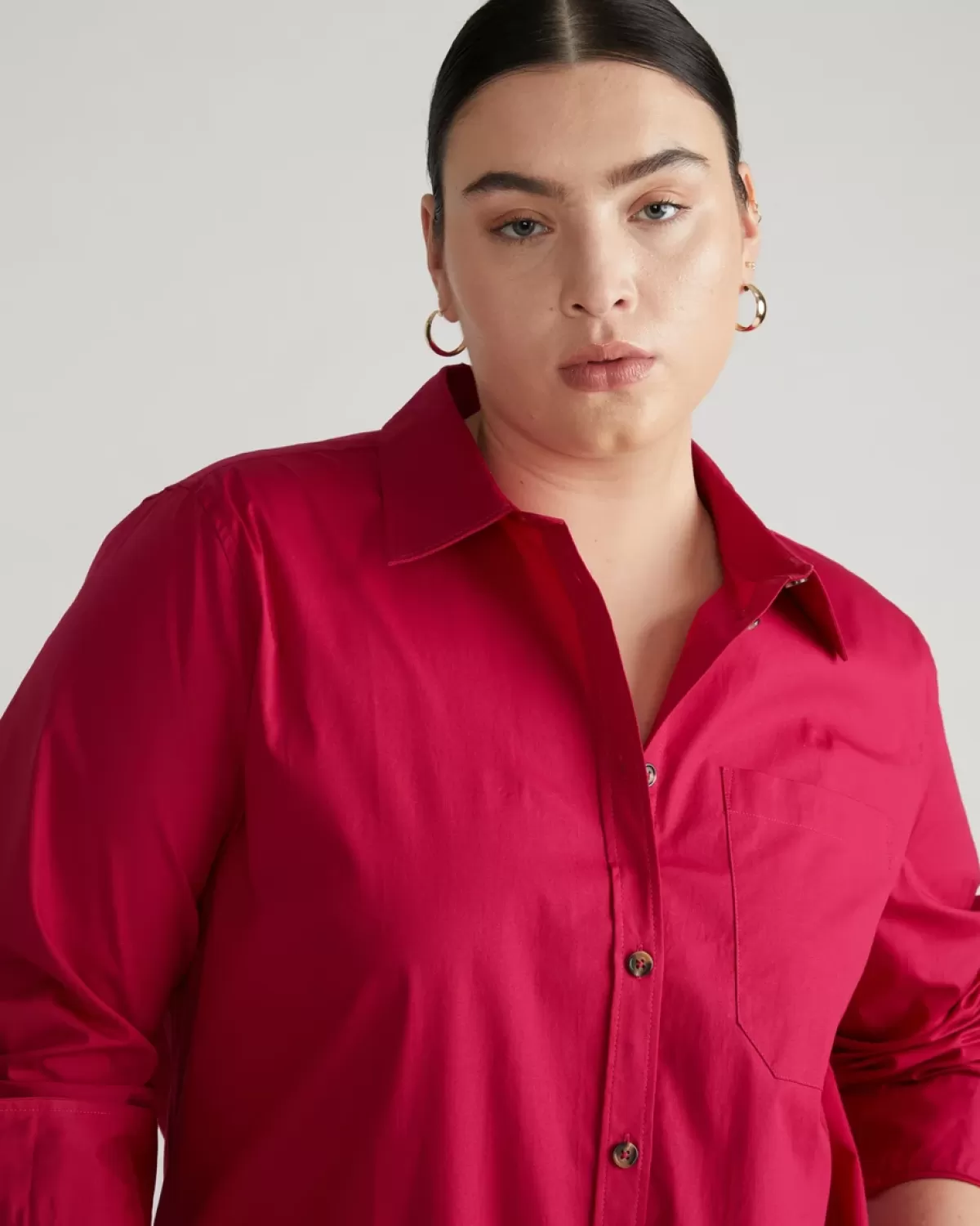 Odeon Stretch Poplin Shirtdress>Universal Standard Cheap