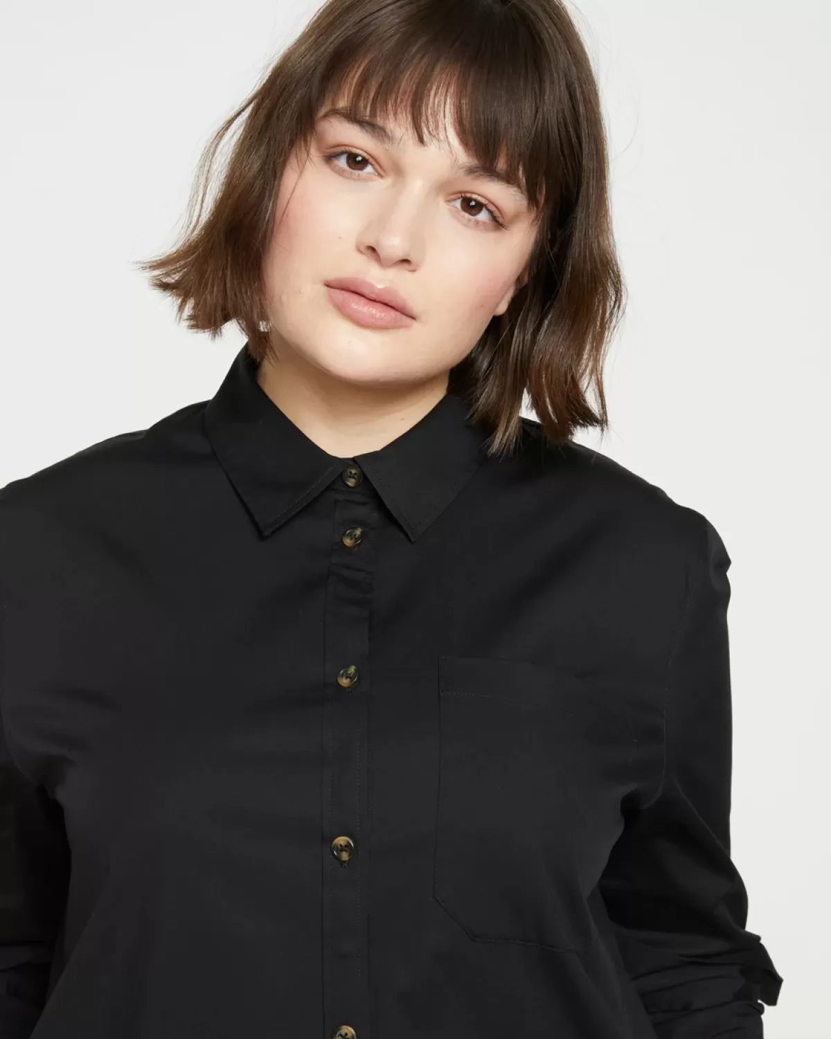 Odeon Stretch Poplin Shirtdress>Universal Standard Online