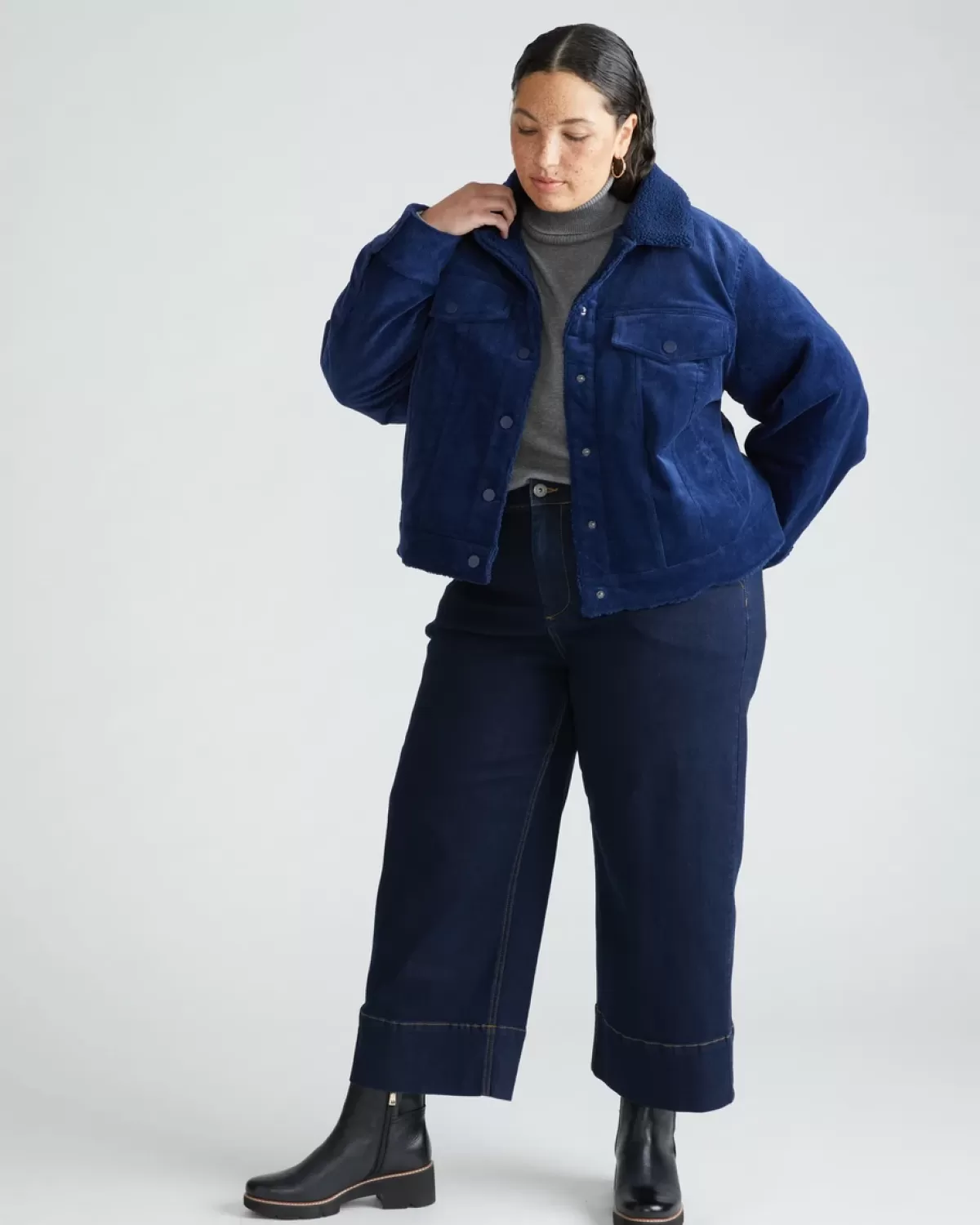 Parker Teddy-Lined Corduroy Jacket>Universal Standard Best