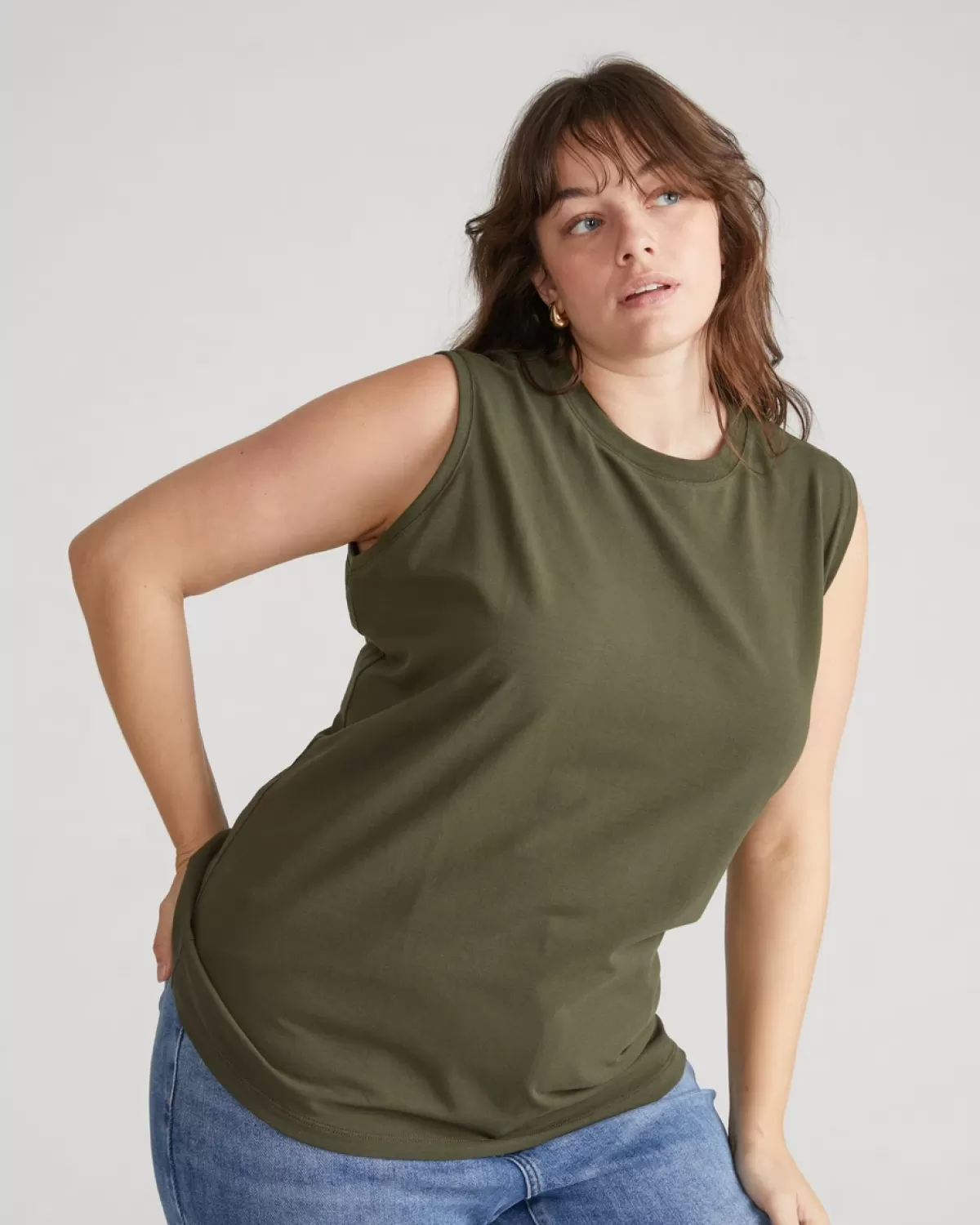 Patti Muscle Tank>Universal Standard Hot