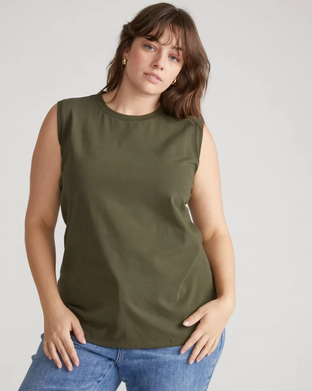 Patti Muscle Tank>Universal Standard Hot