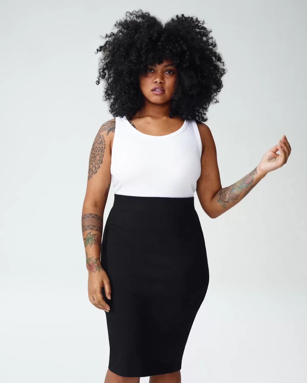 Petite Danube Jersey Skirt>Universal Standard Online