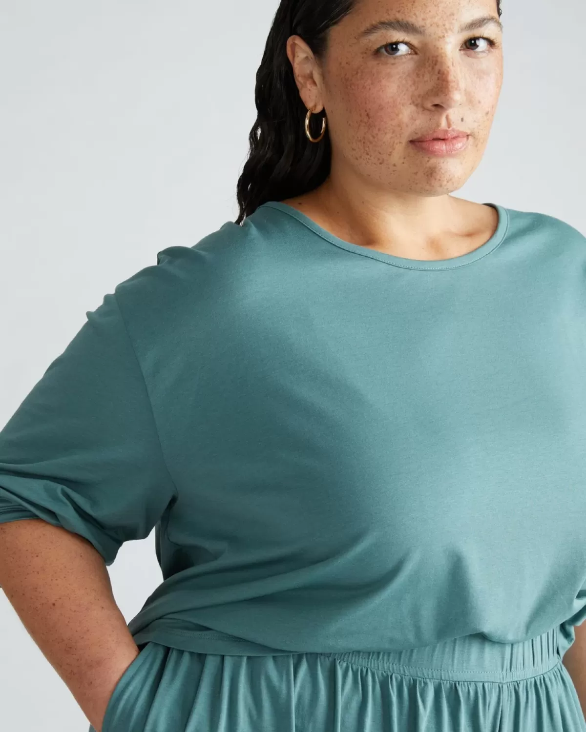 Pina Long Sleeve Lounge Tee>Universal Standard Flash Sale