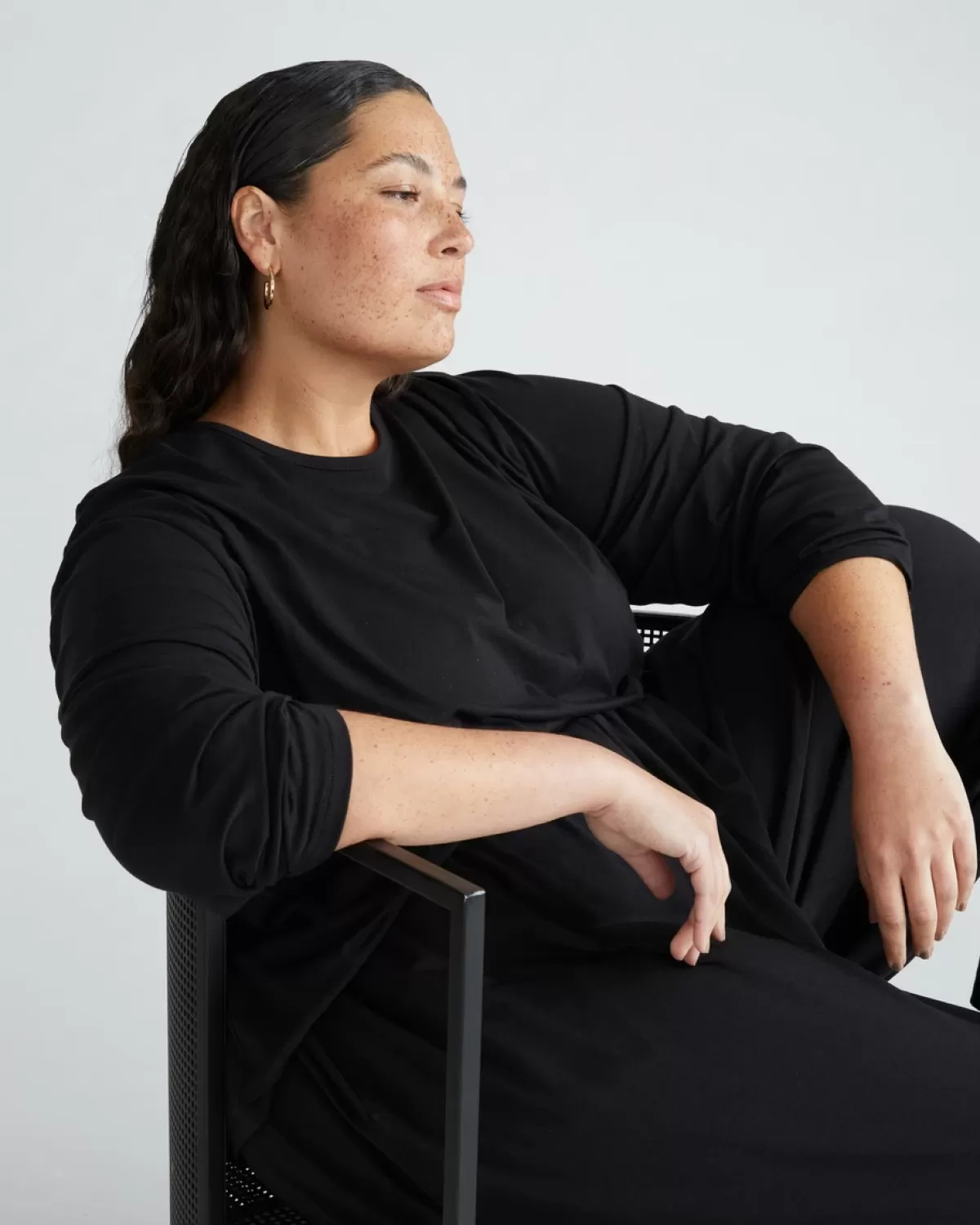 Pina Long Sleeve Lounge Tee>Universal Standard Cheap