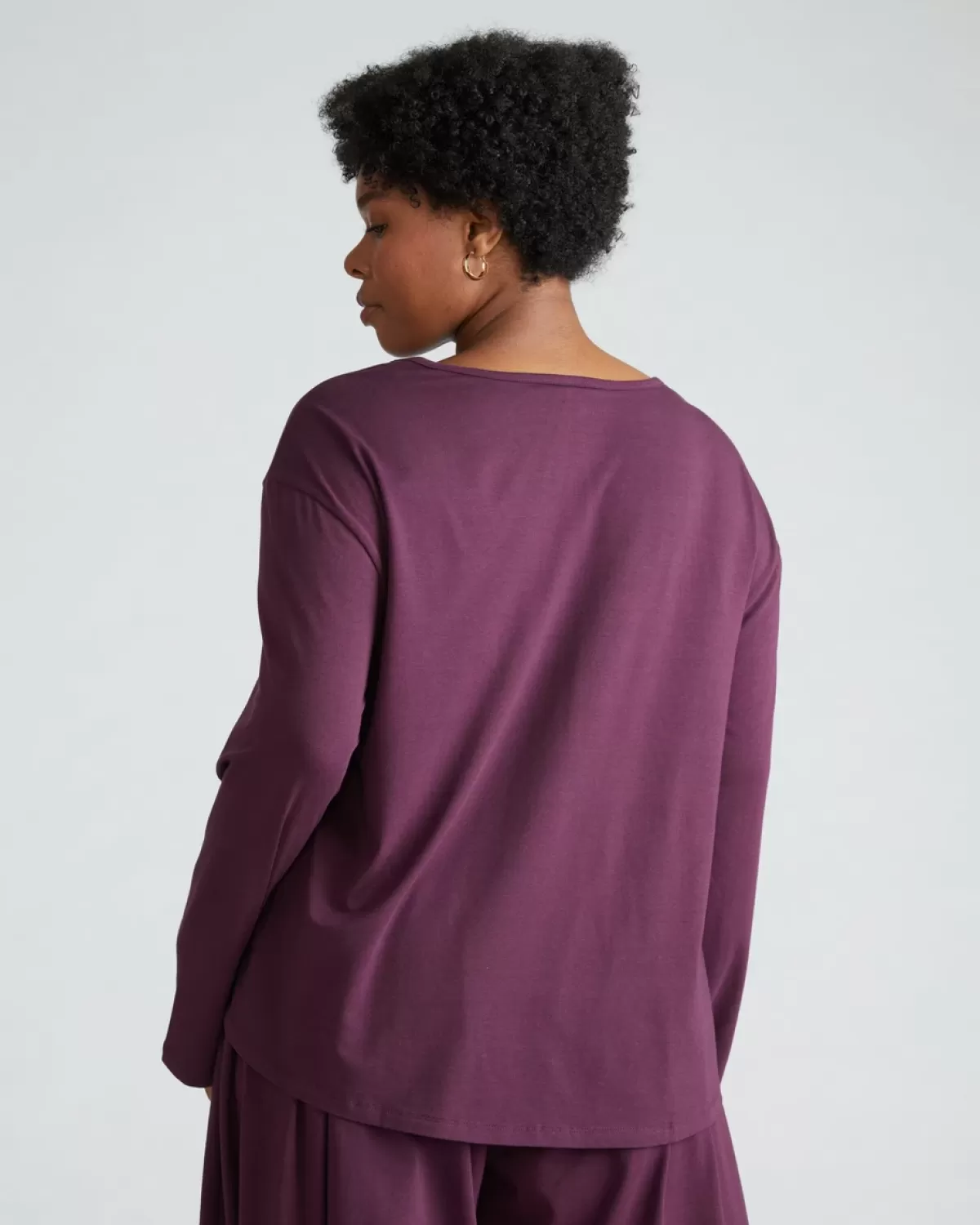 Pina Long Sleeve Lounge Tee>Universal Standard Best Sale