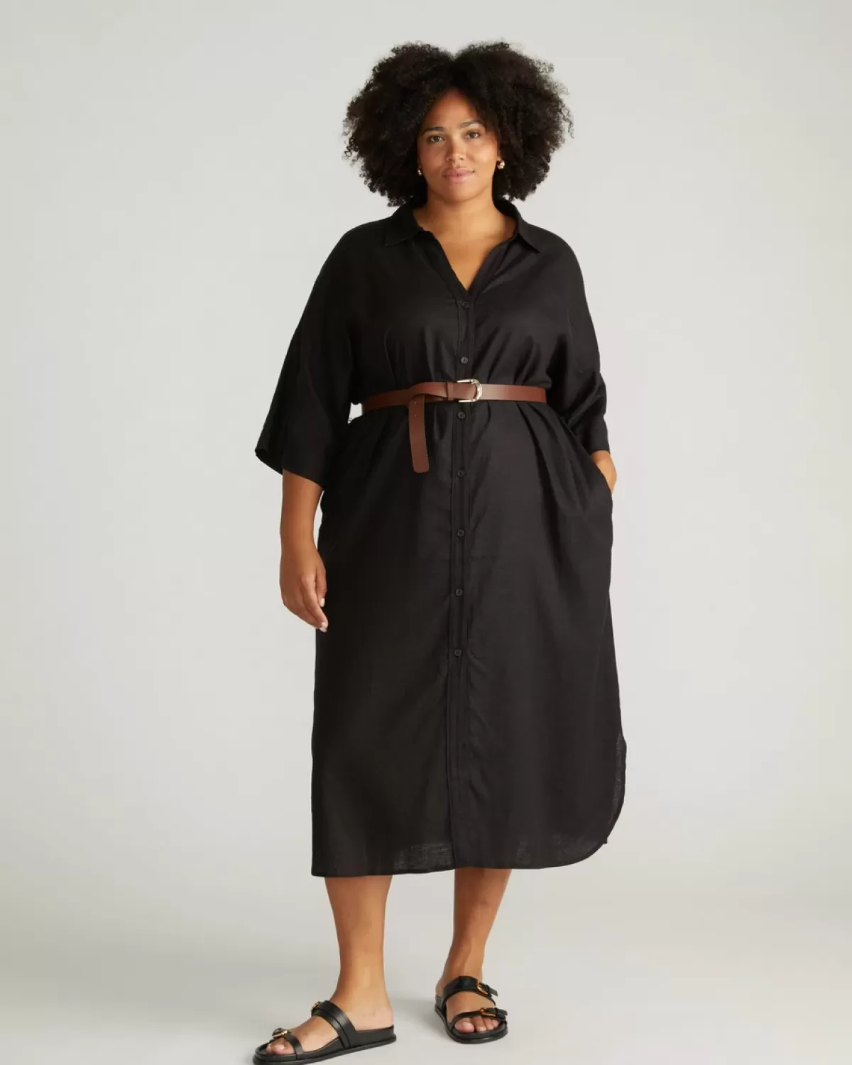Plaza Linen Shirtdress>Universal Standard Cheap